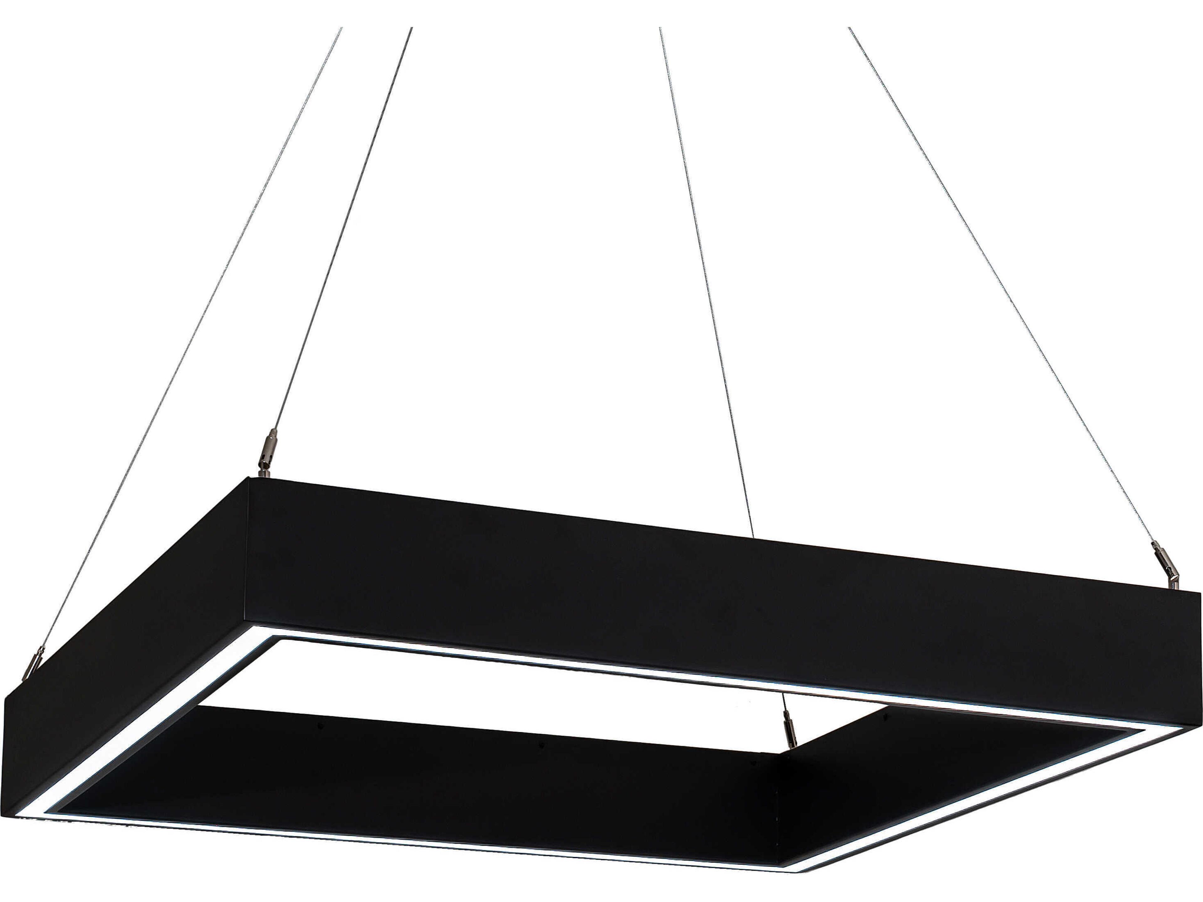 Anillo Black LED Geometric Pendant