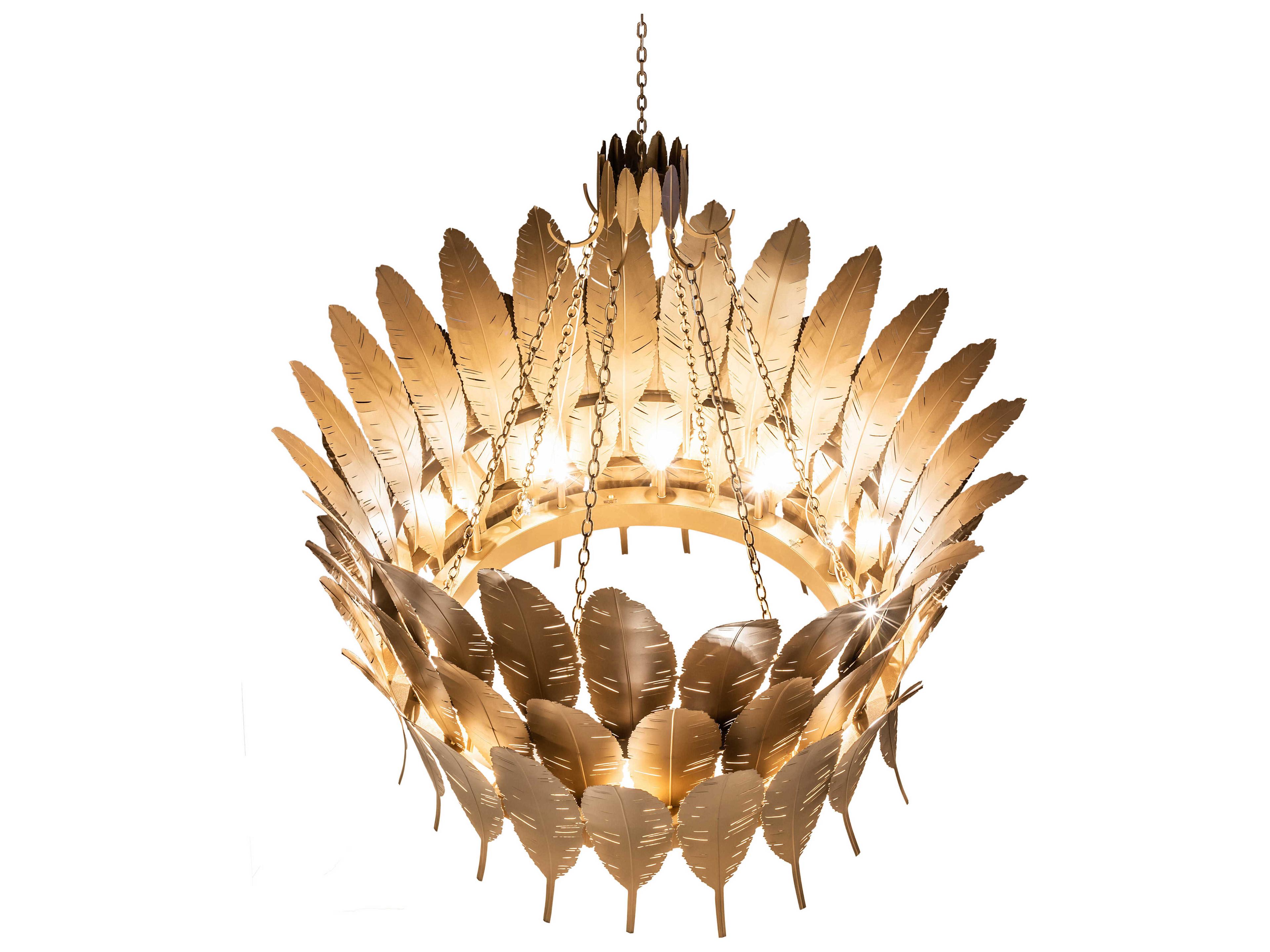 Meyda 12-Light Gold Pendant