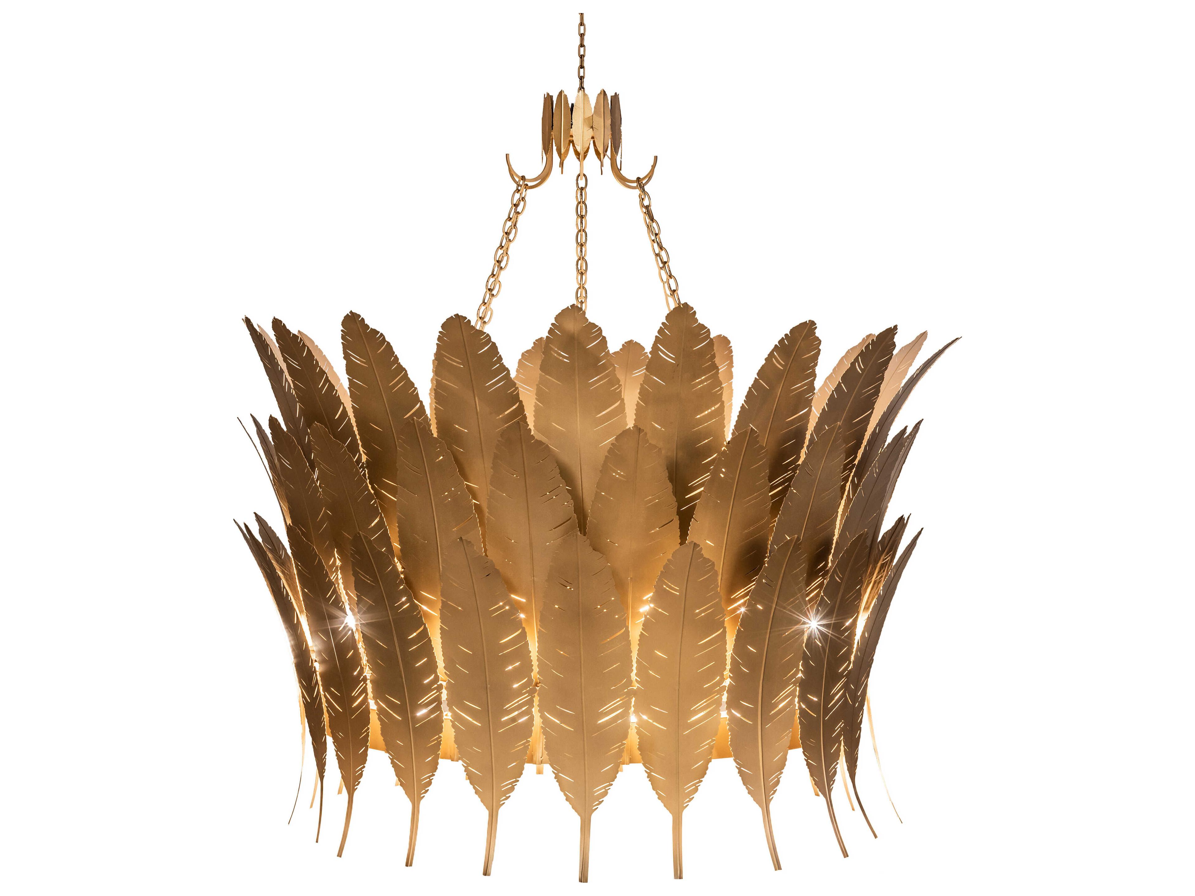 Meyda 12-Light Gold Pendant