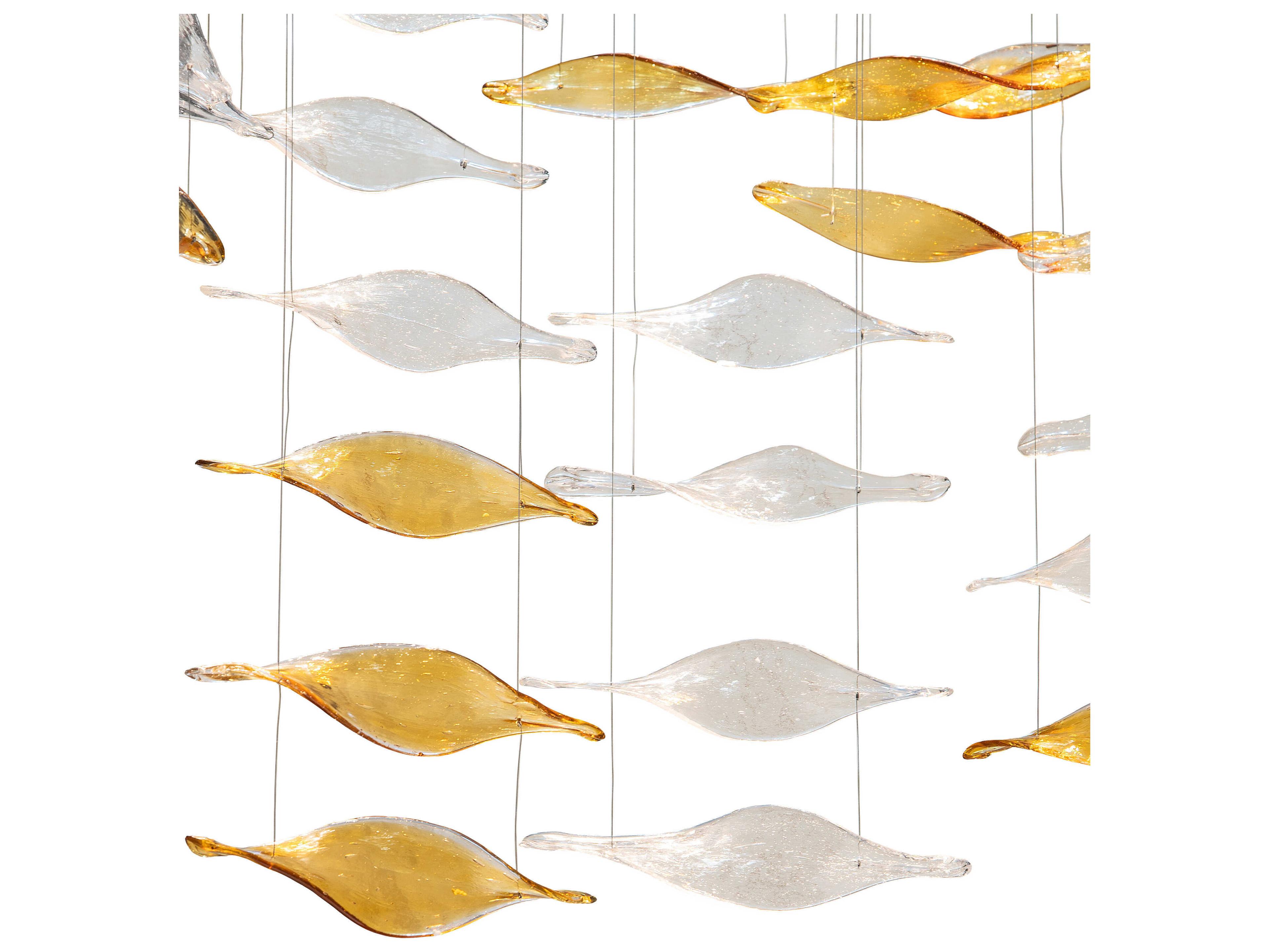 Meyda 8-Light Nickel Pendant