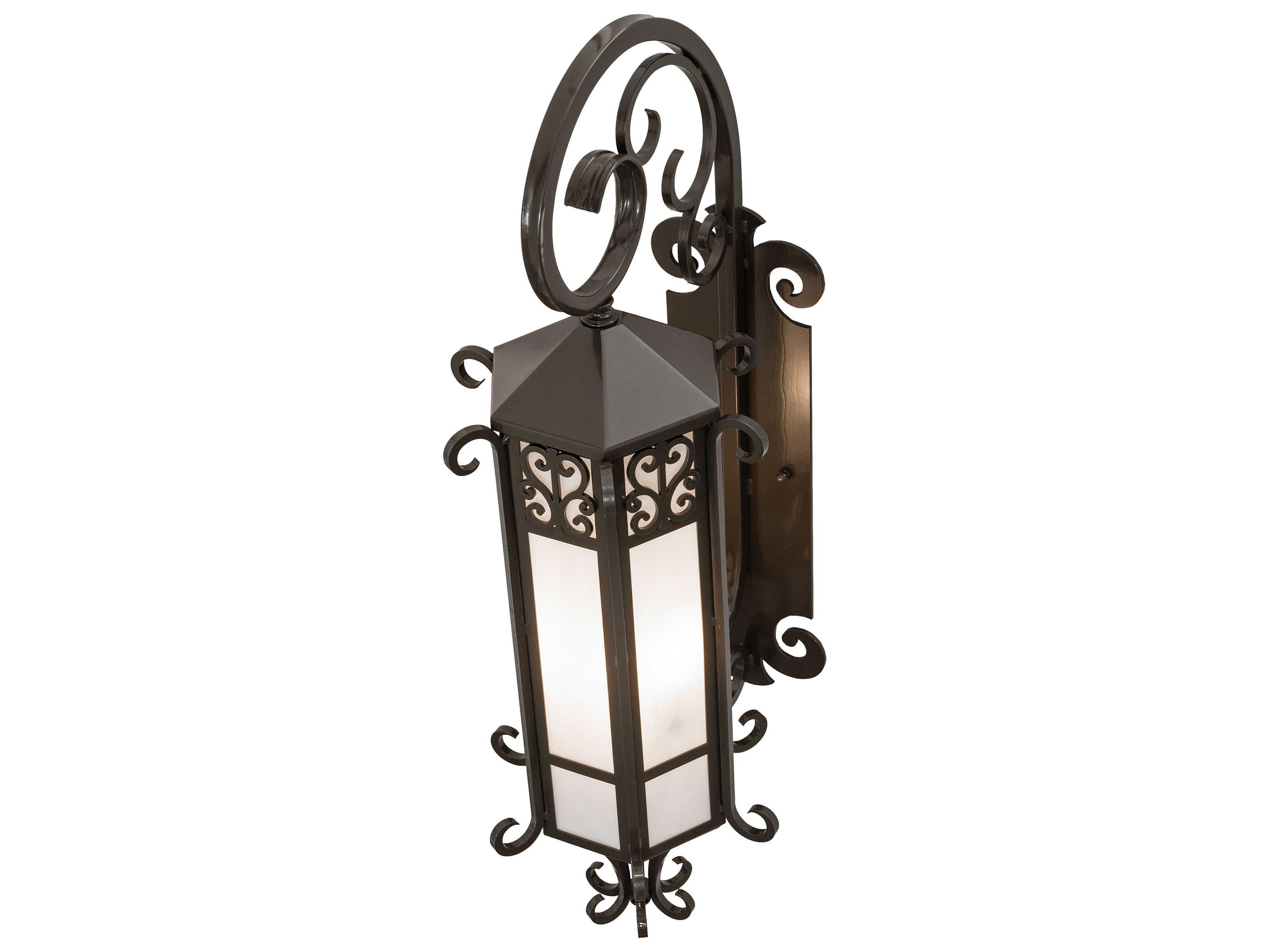 Meyda Caprice 3-Light Outdoor Wall Light