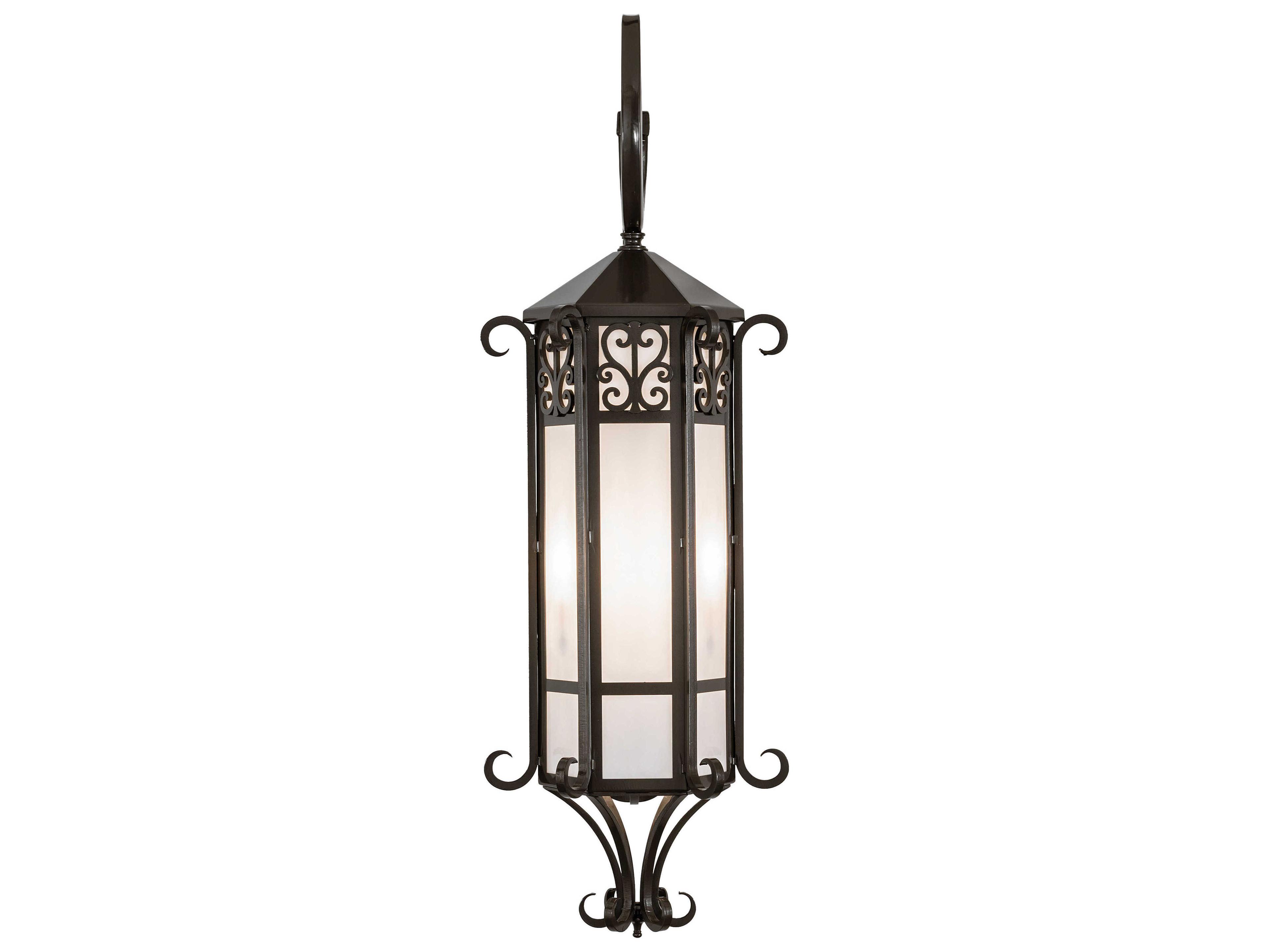 Meyda Caprice 3-Light Outdoor Wall Light