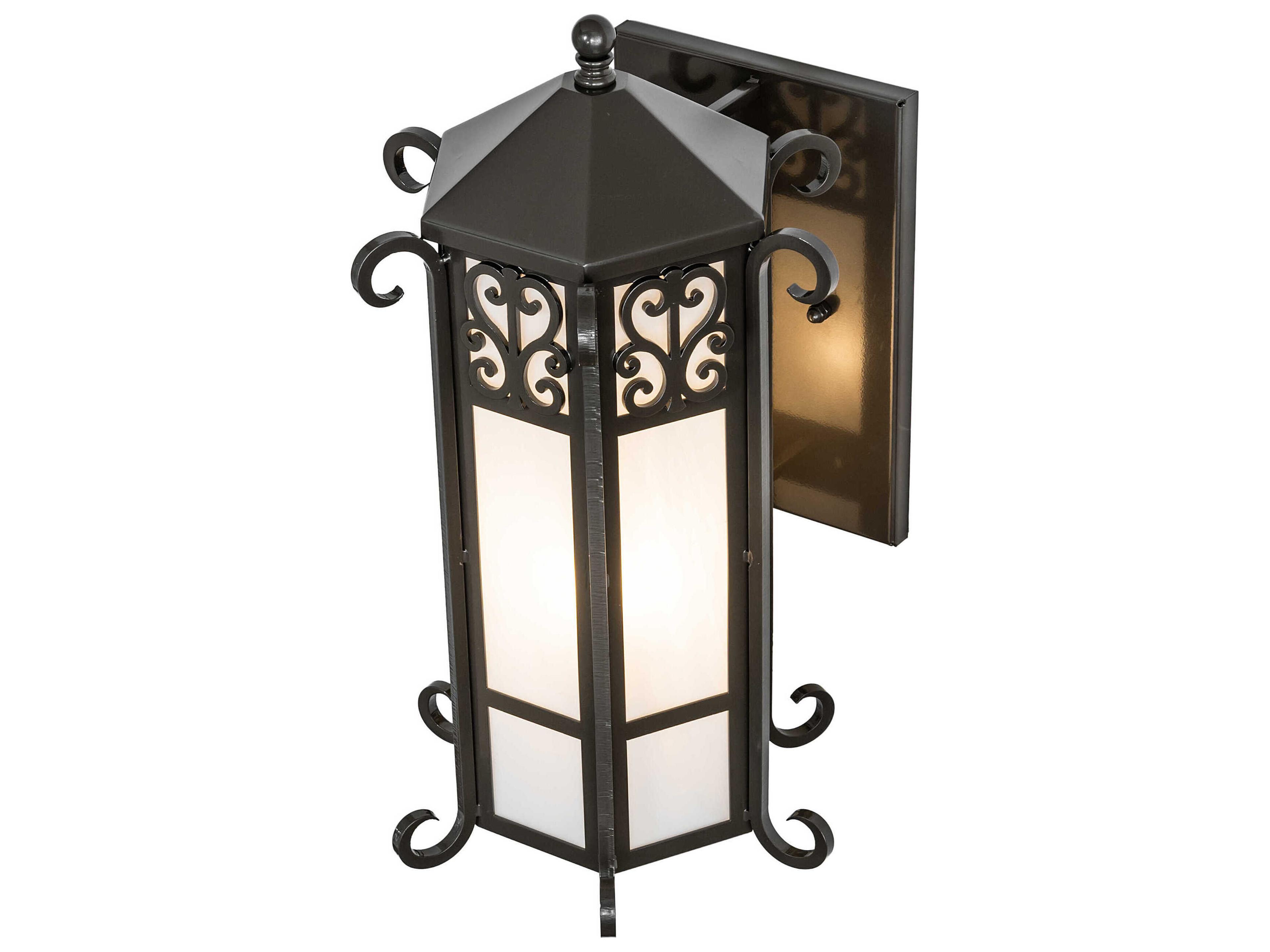 Meyda Caprice 3-Light Outdoor Wall Light