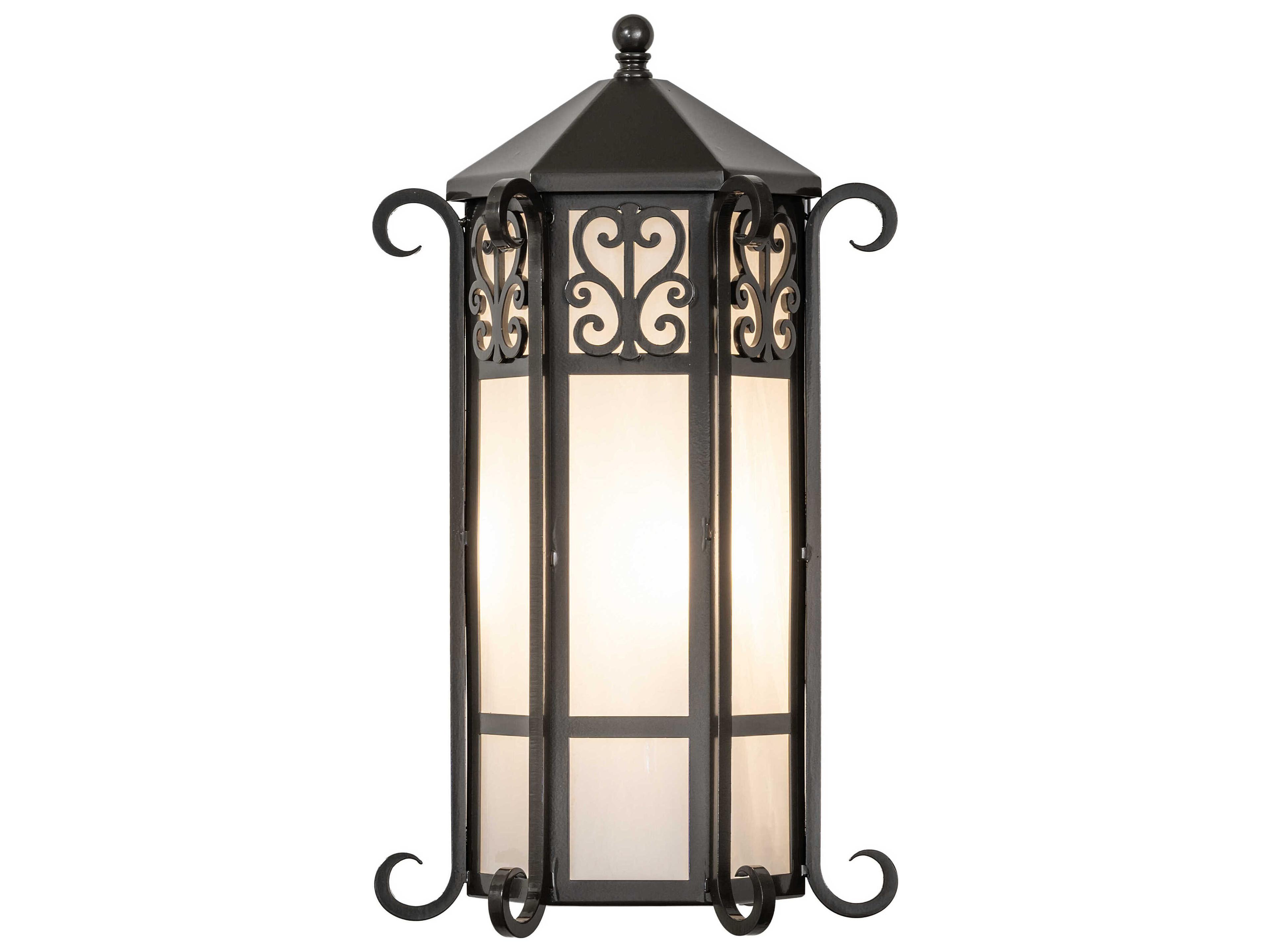 Meyda Caprice 3-Light Outdoor Wall Light