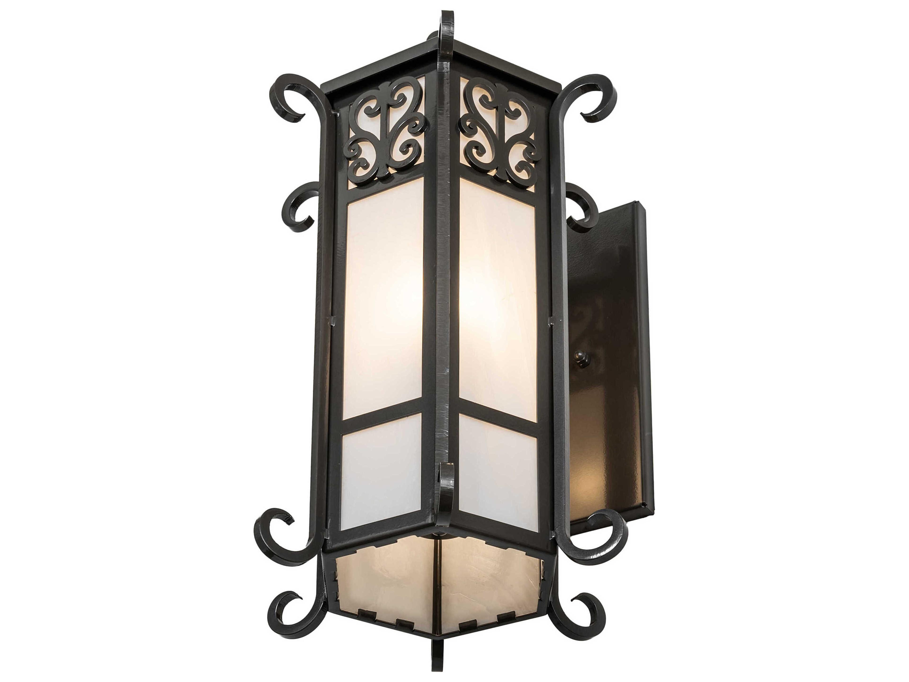 Meyda Caprice 3-Light Outdoor Wall Light