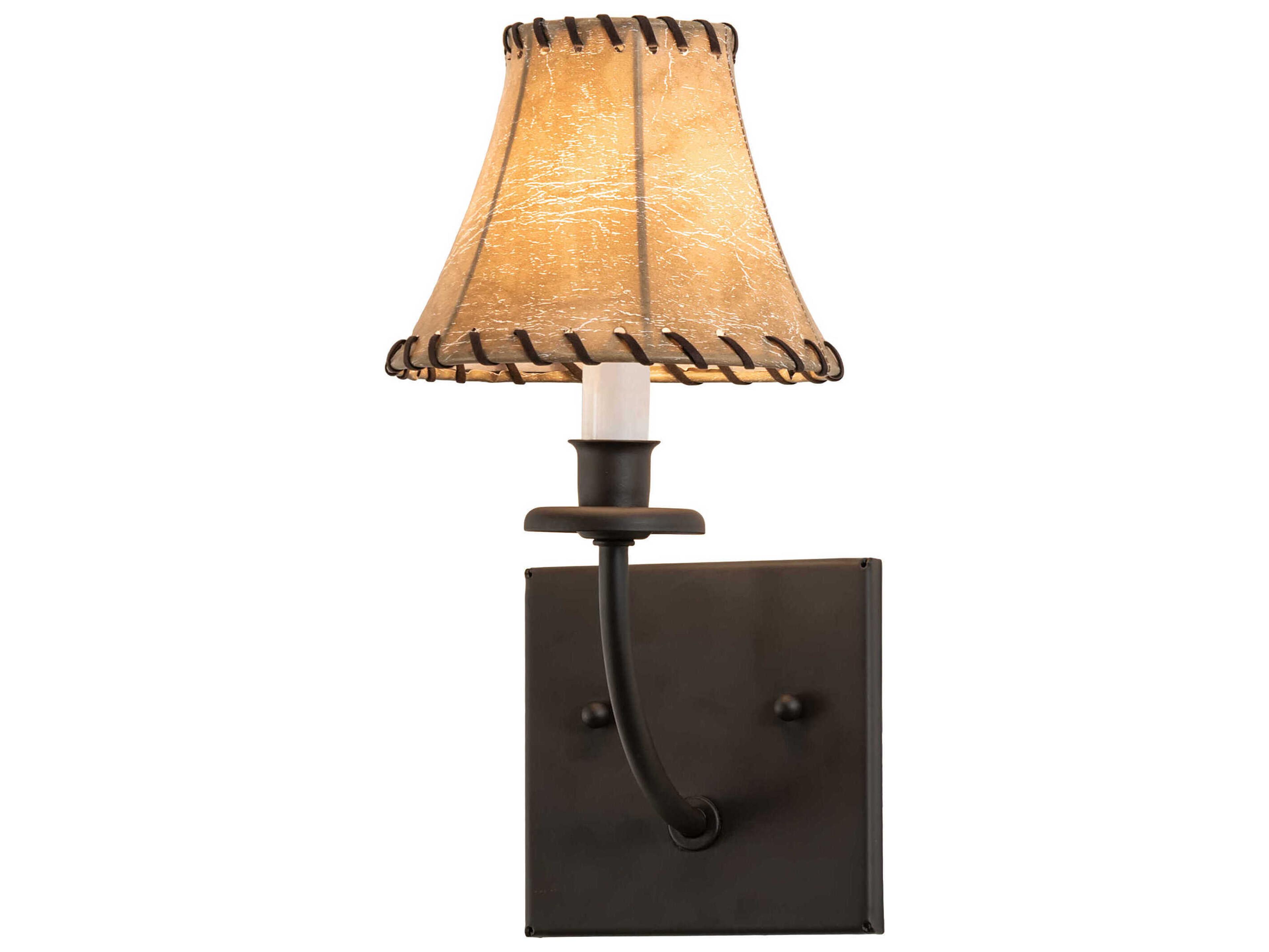 1-Light Oil Rubbed Bronze Wall Sconce