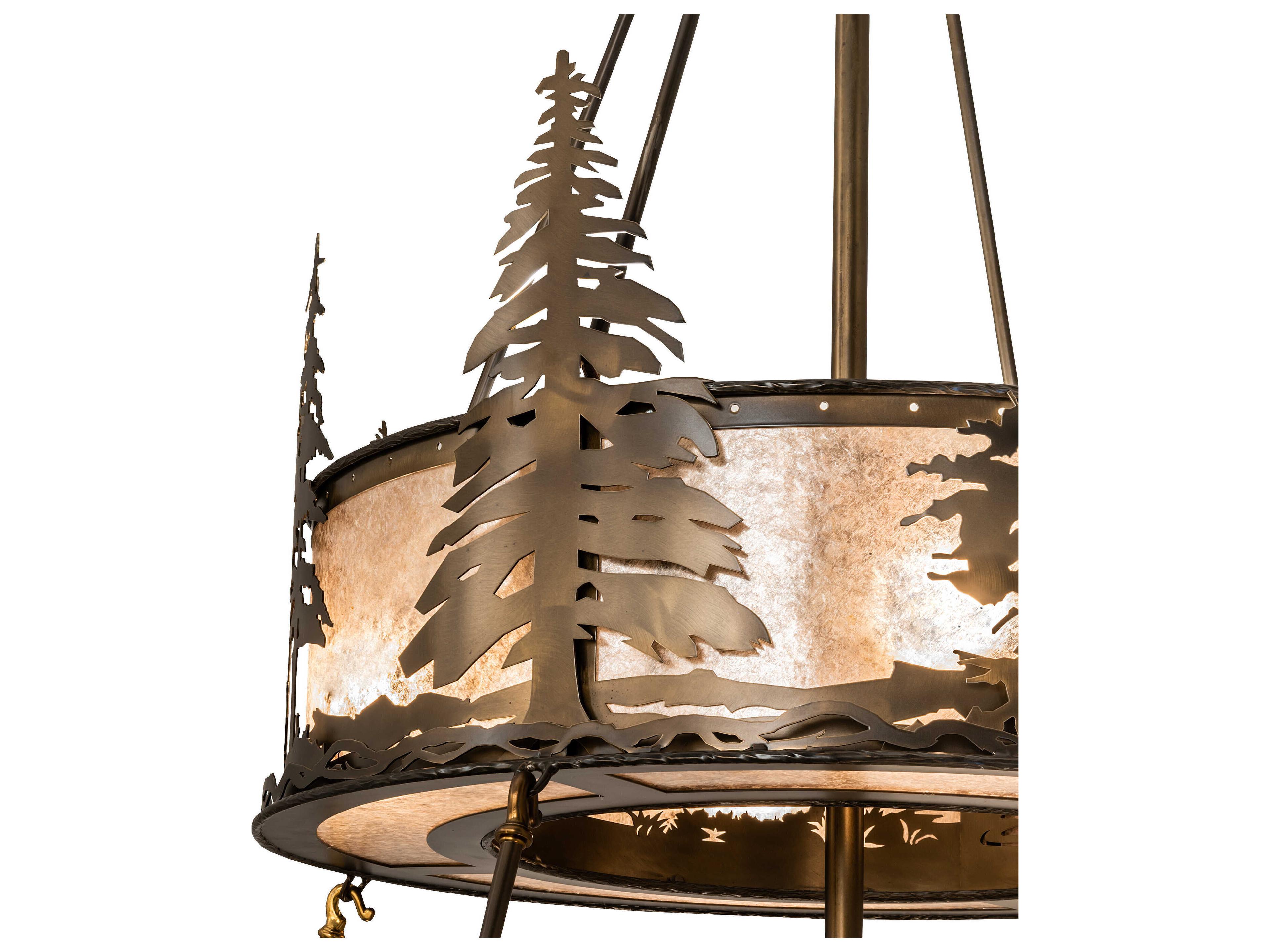 Meyda Tall Pines 55" Ceiling Fan