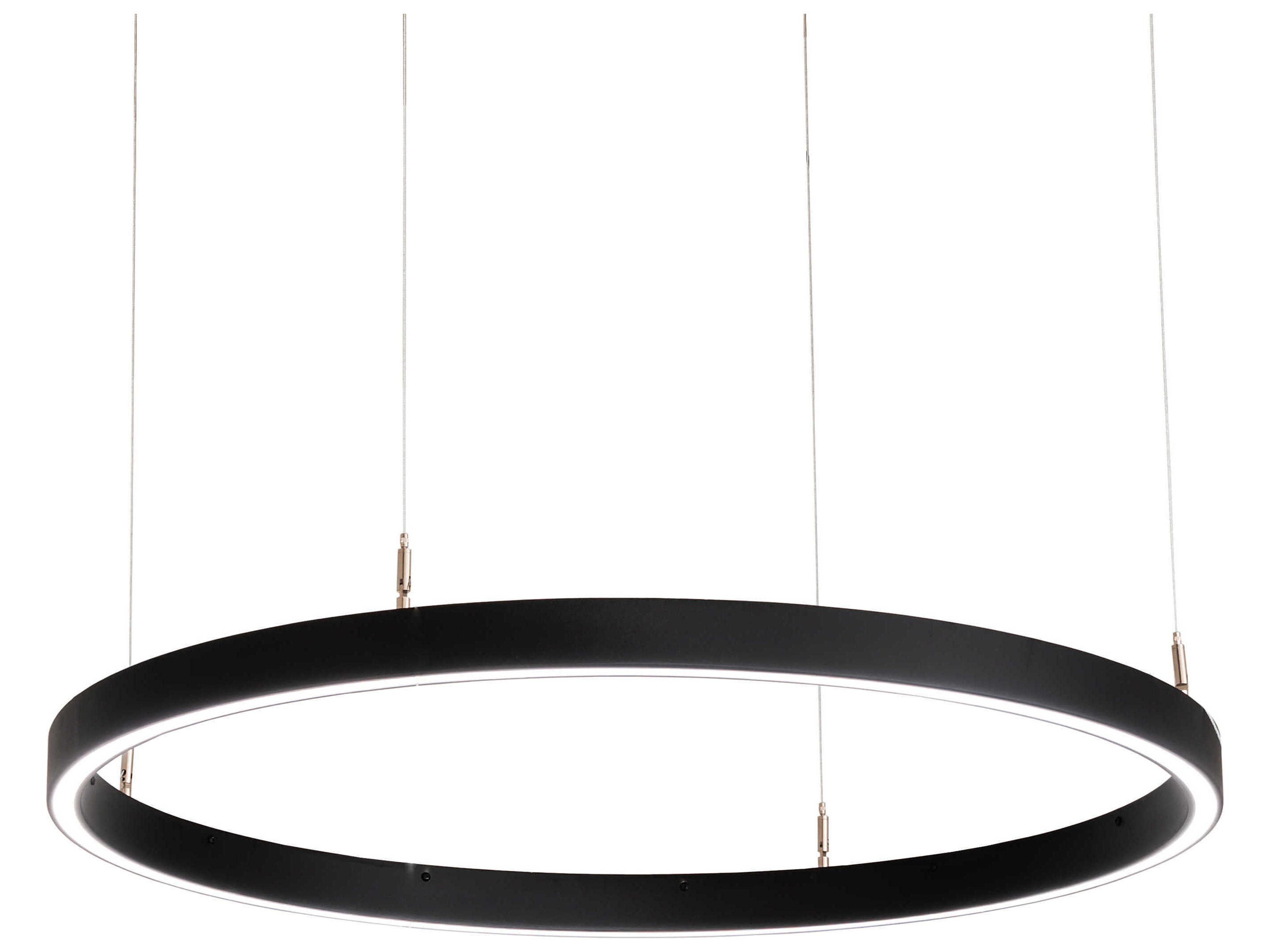 Anillo Steel LED Round Pendant