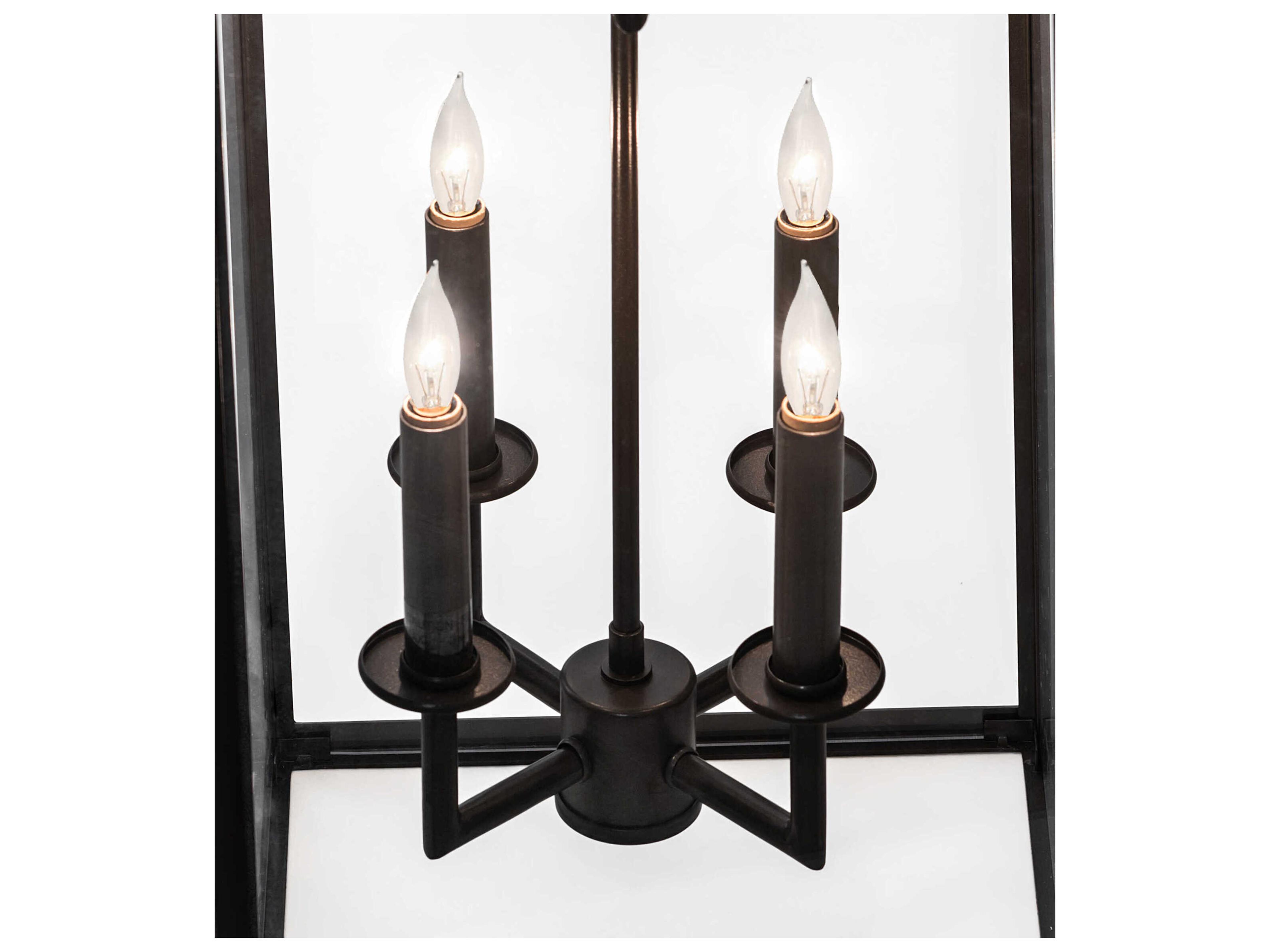 Meyda Kitzi Box 8-Light Bronze Black Pendant