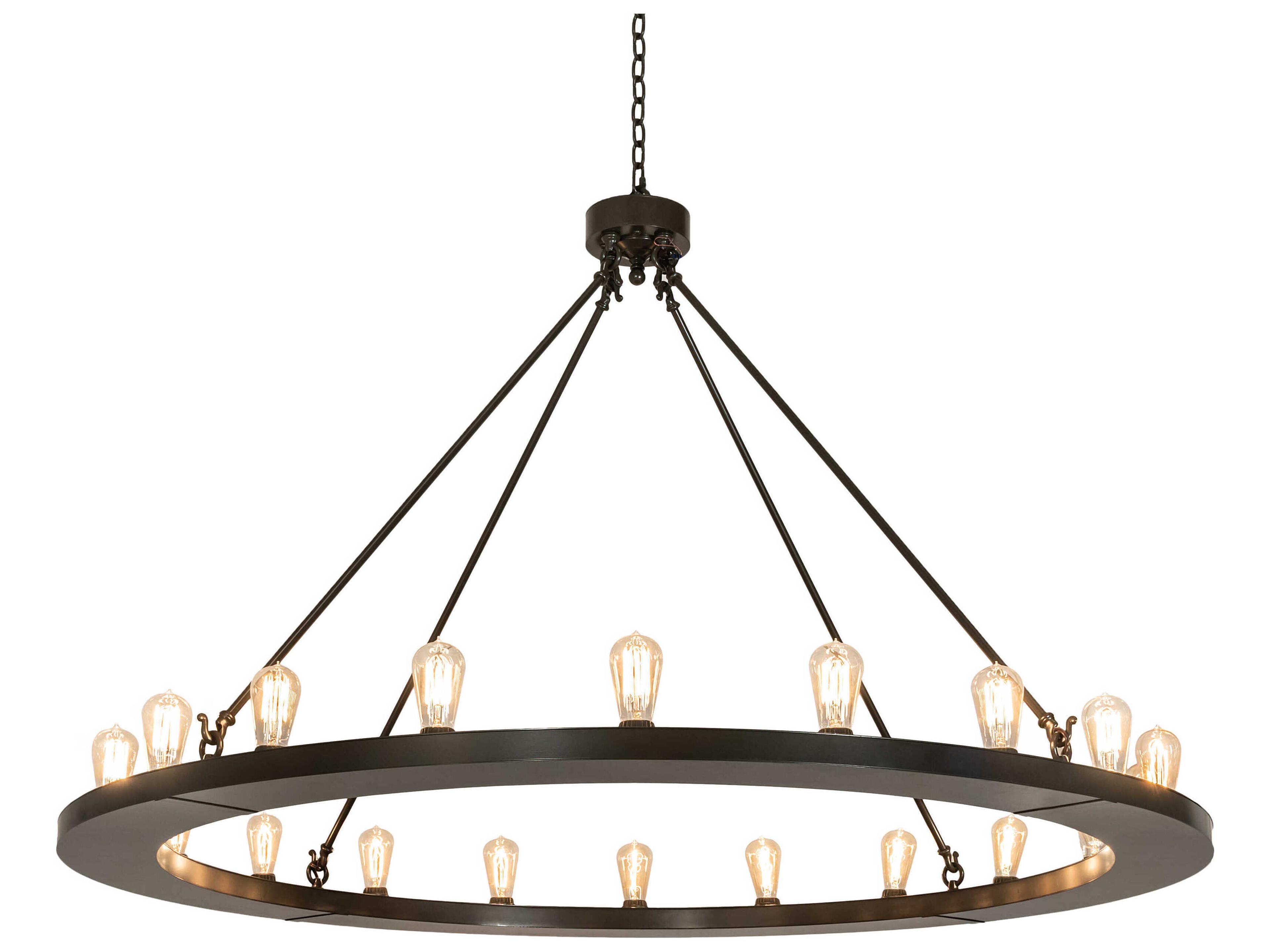Loxley 20-Light Timeless Bronze Chandelier