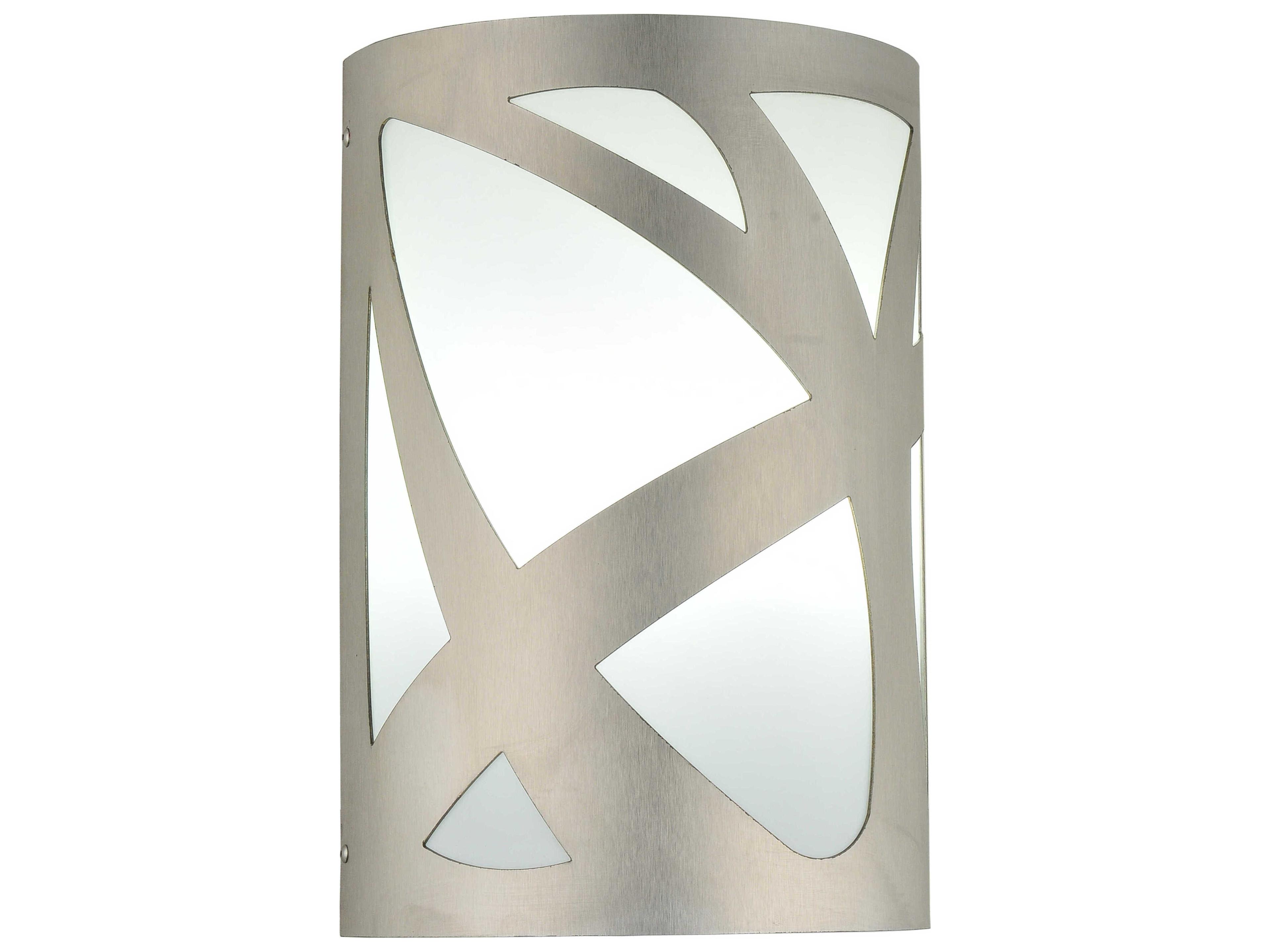 Mosaic 2-Light White Wall Sconce