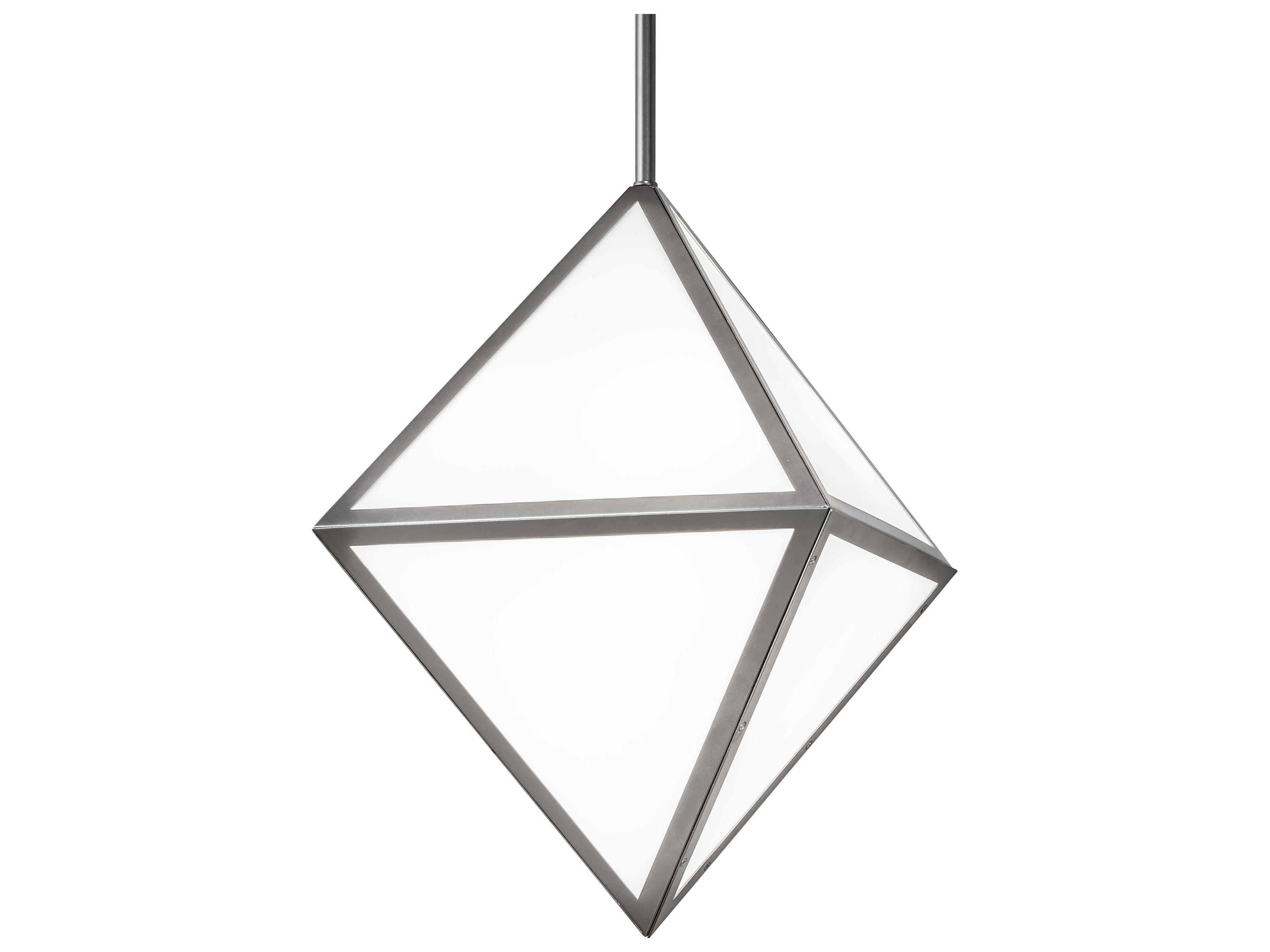 5-Light Nickel LED Pendant