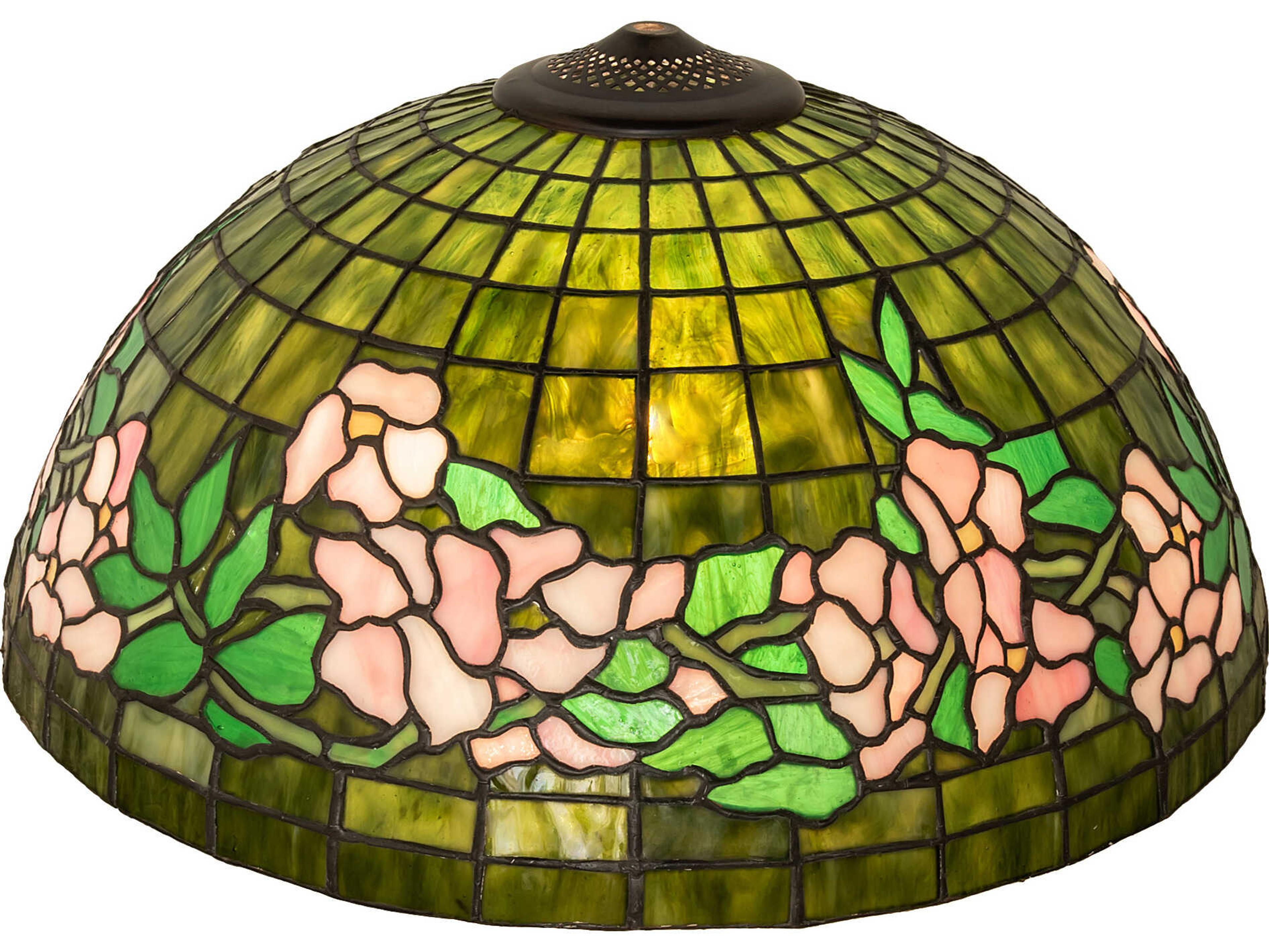 Tiffany Banded Dogwood Green pink