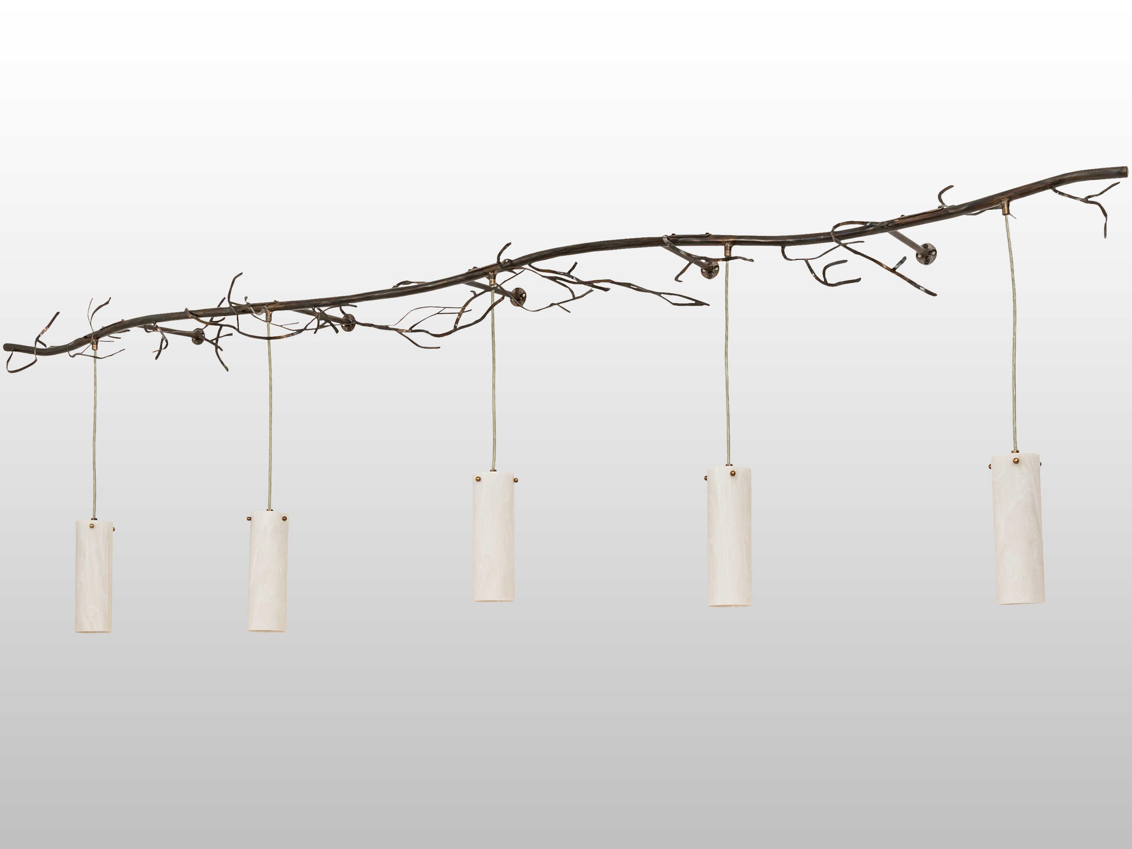 Meyda Winter Solstice Antique Copper Black Wall Sconce