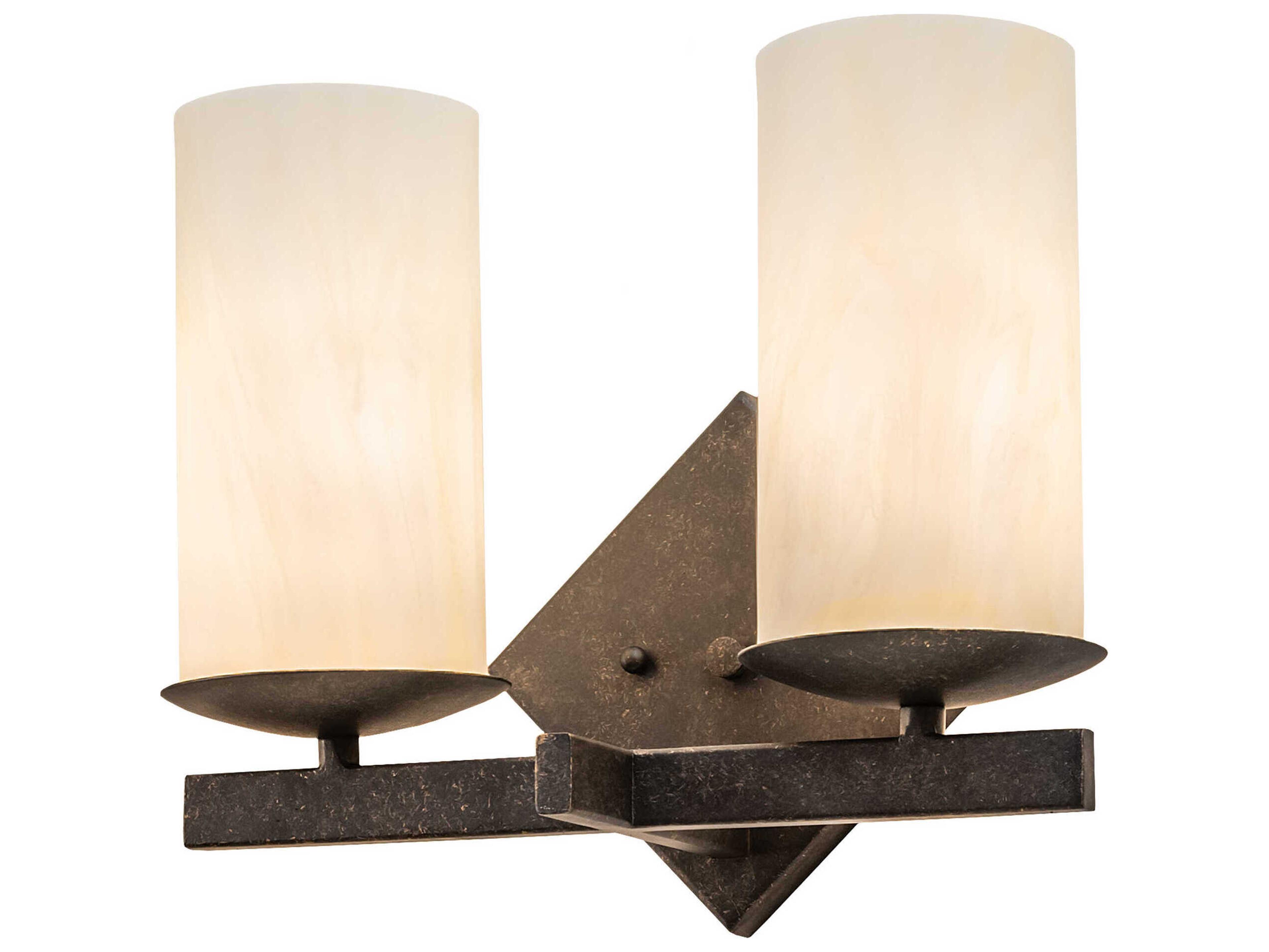 Dante 2-Light Gold Wall Sconce