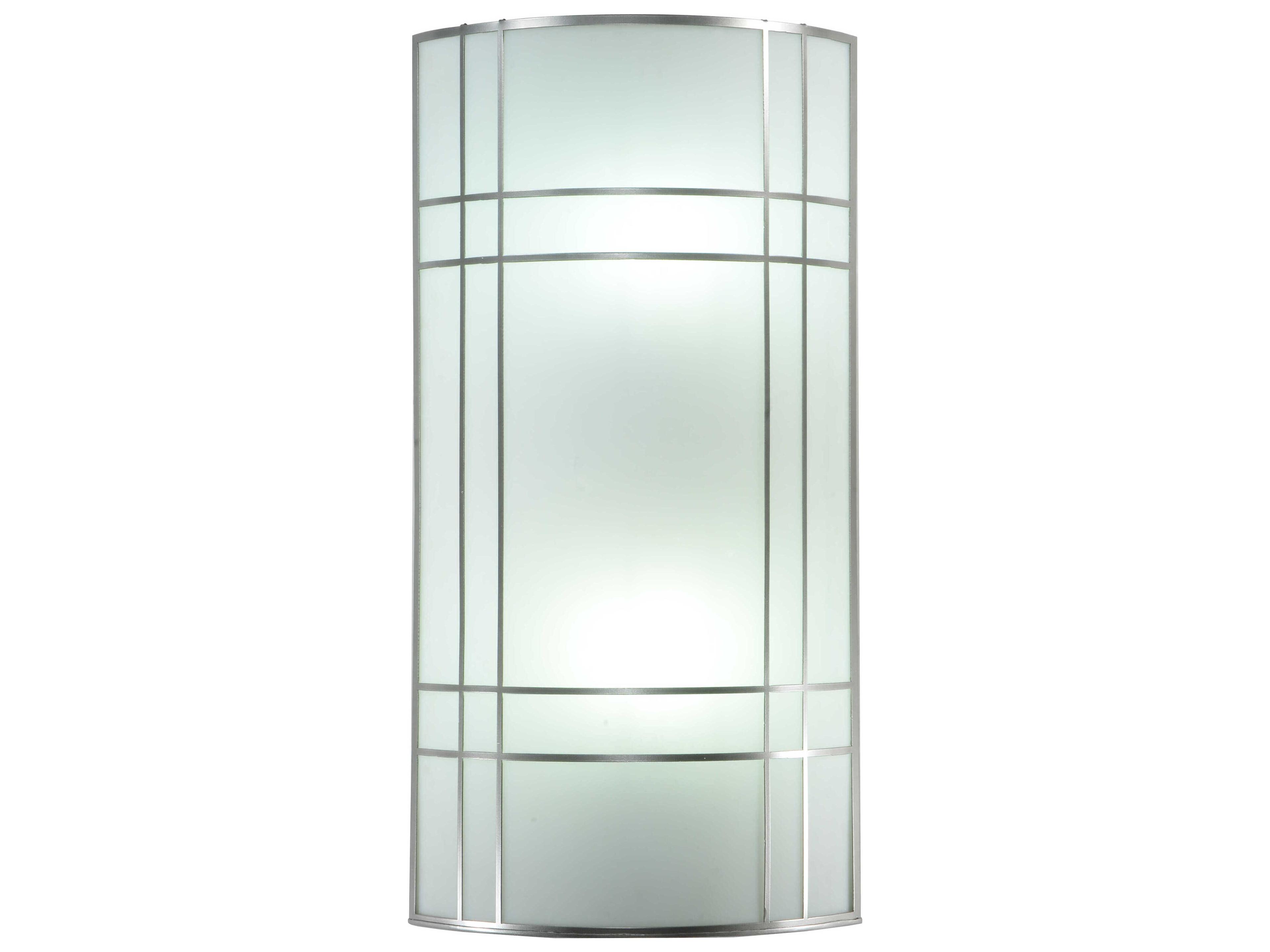 Lunette 4-Light Nickel Wall Sconce