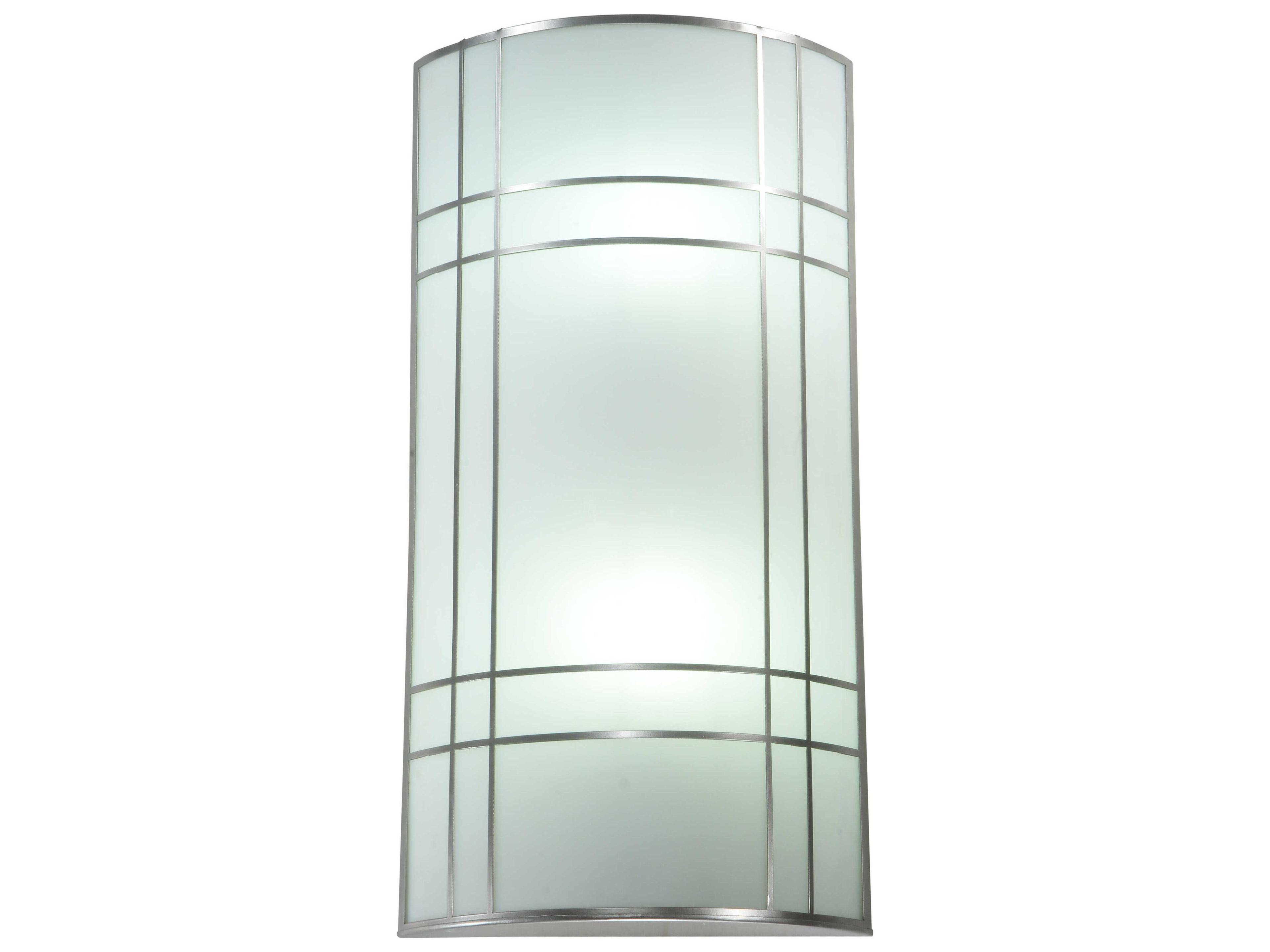 Meyda Lunette 4-Light Nickel Wall Sconce