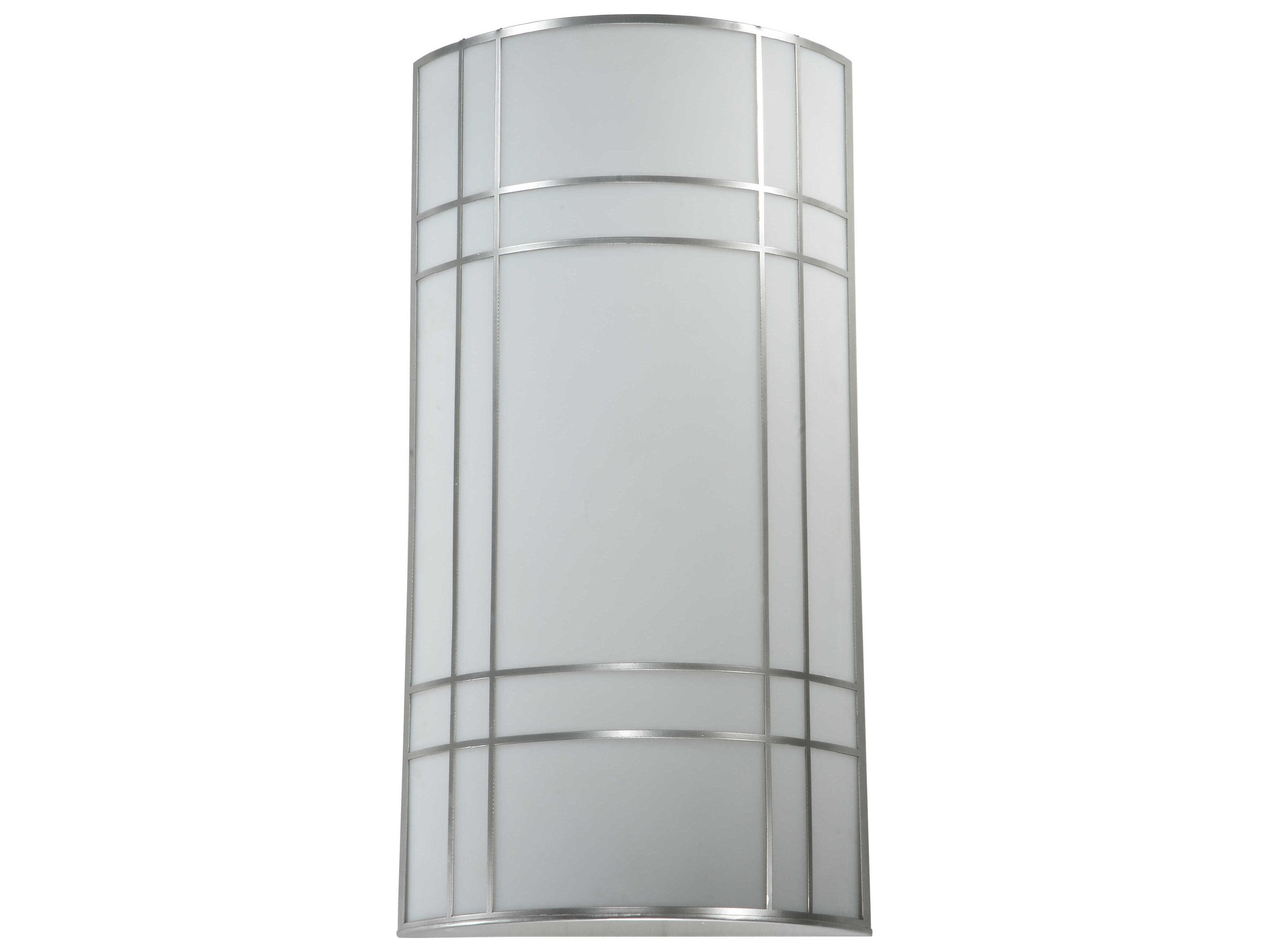 Meyda Lunette 4-Light Nickel Wall Sconce