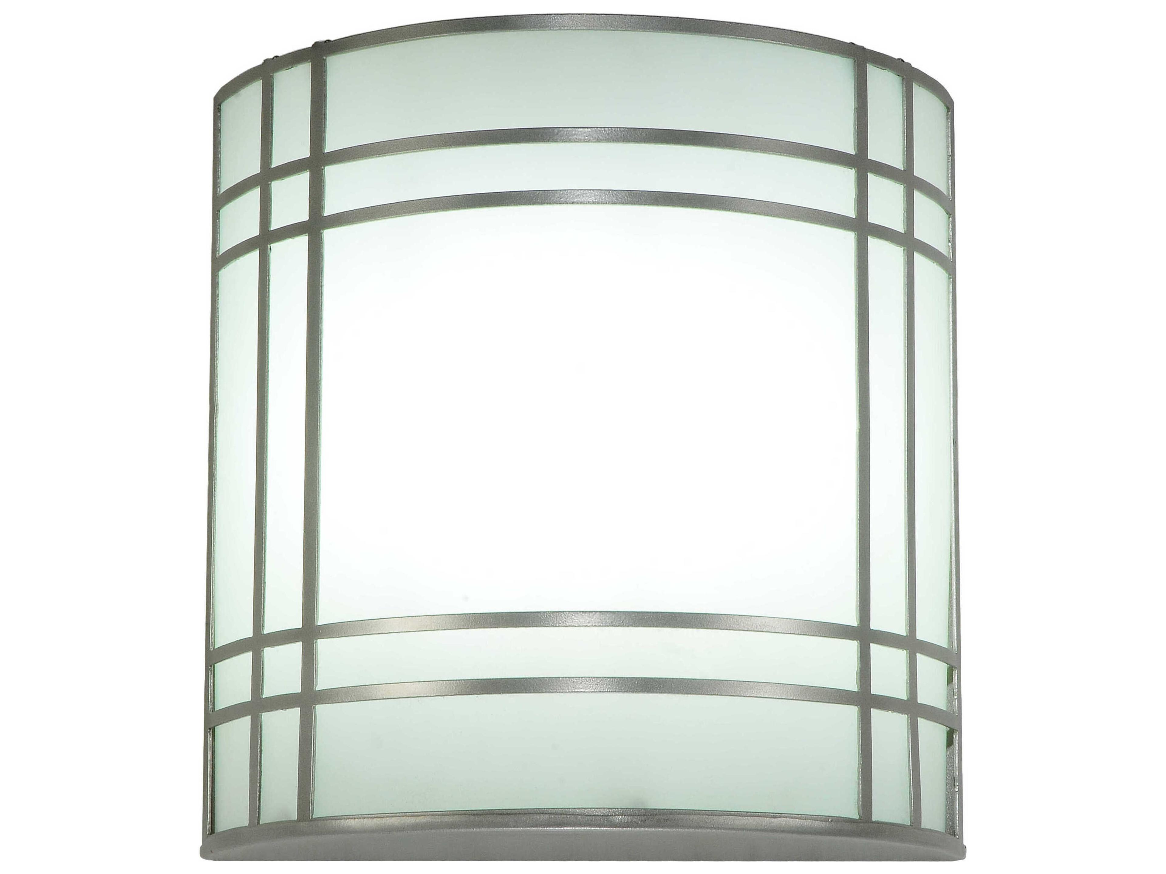 Meyda 1-Light Nickel Wall Sconce