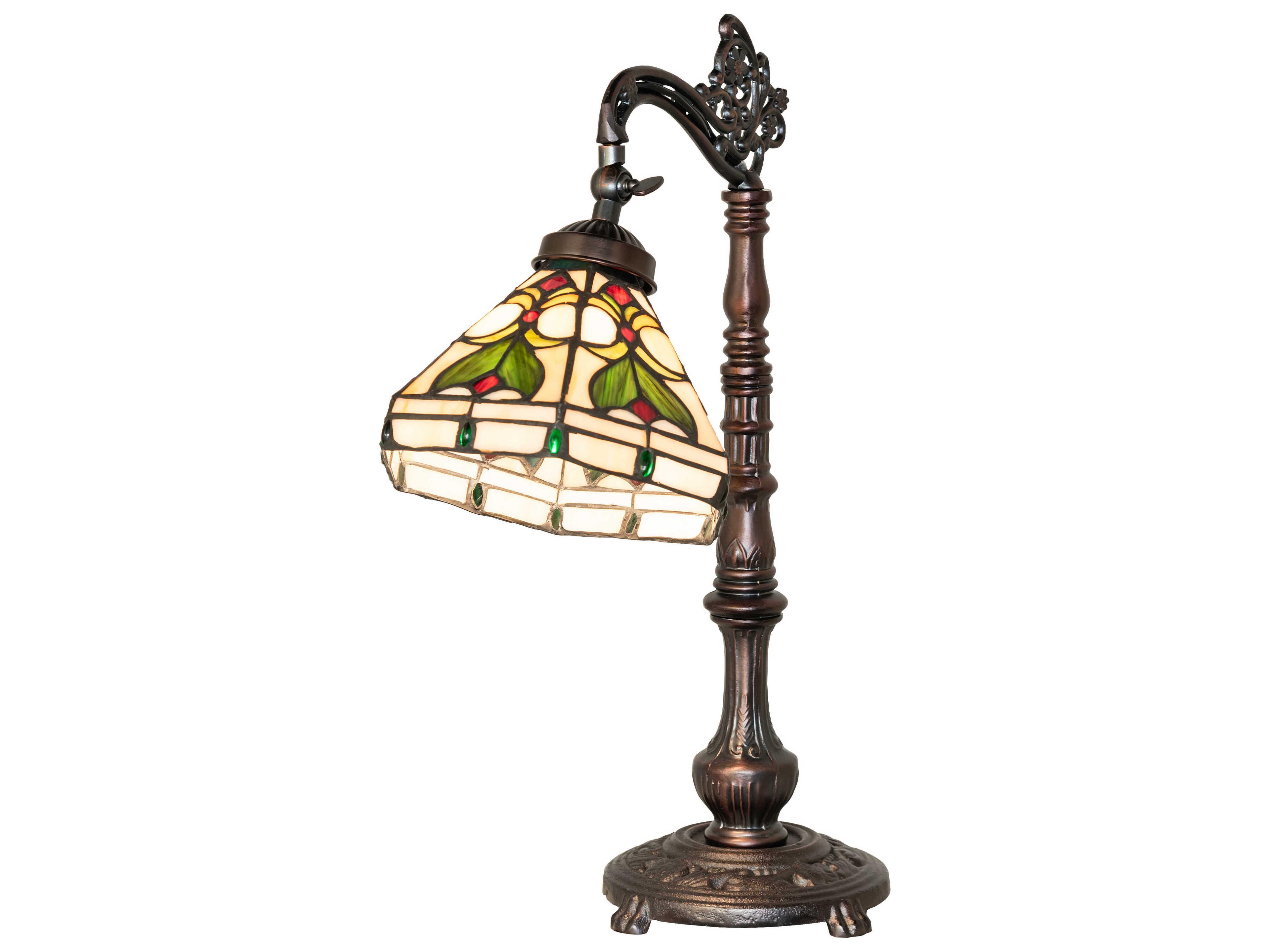 Middleton Mahogany Bronze Desk Lamp