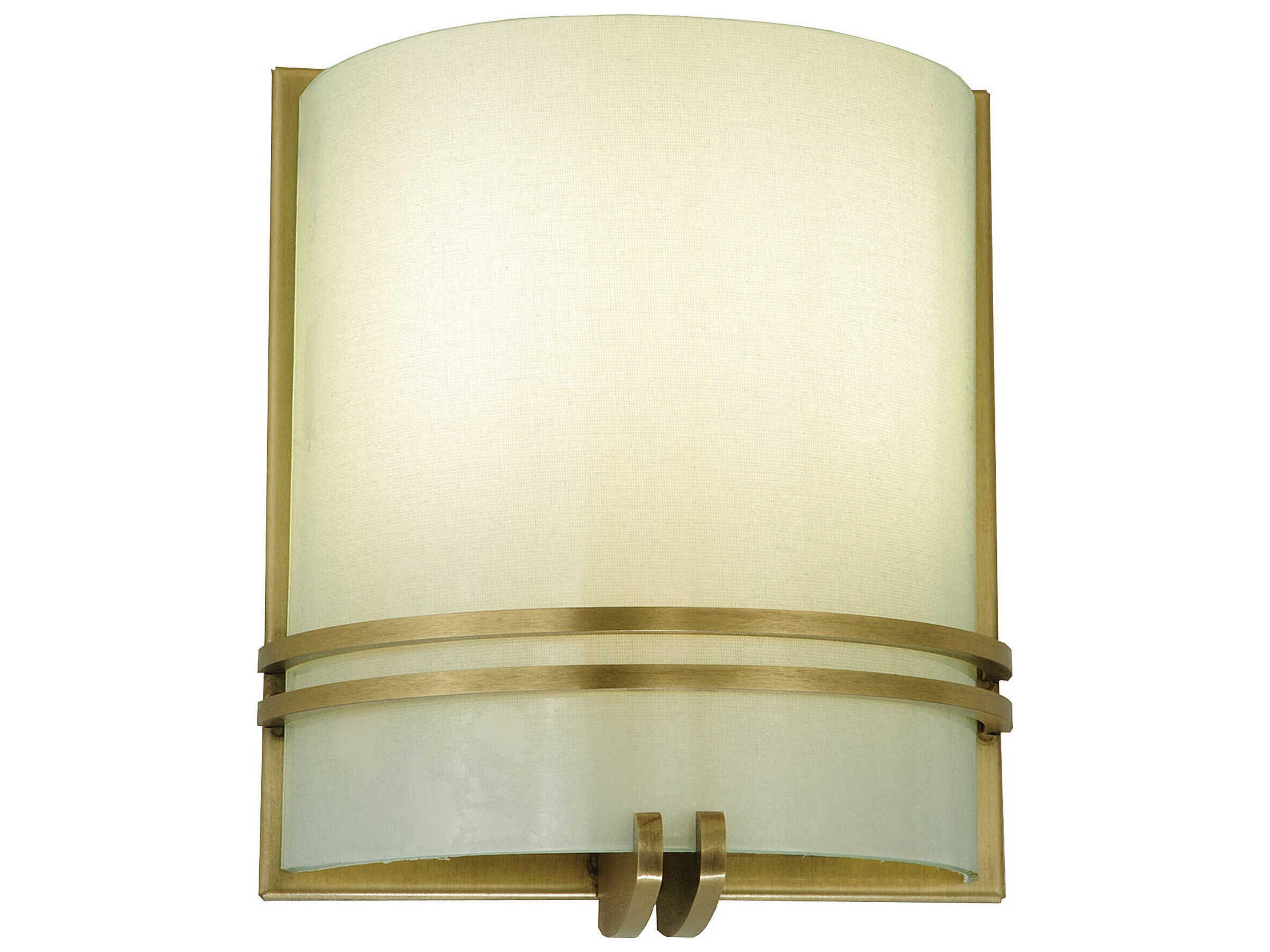 Meyda 2-Light Gold Wall Sconce