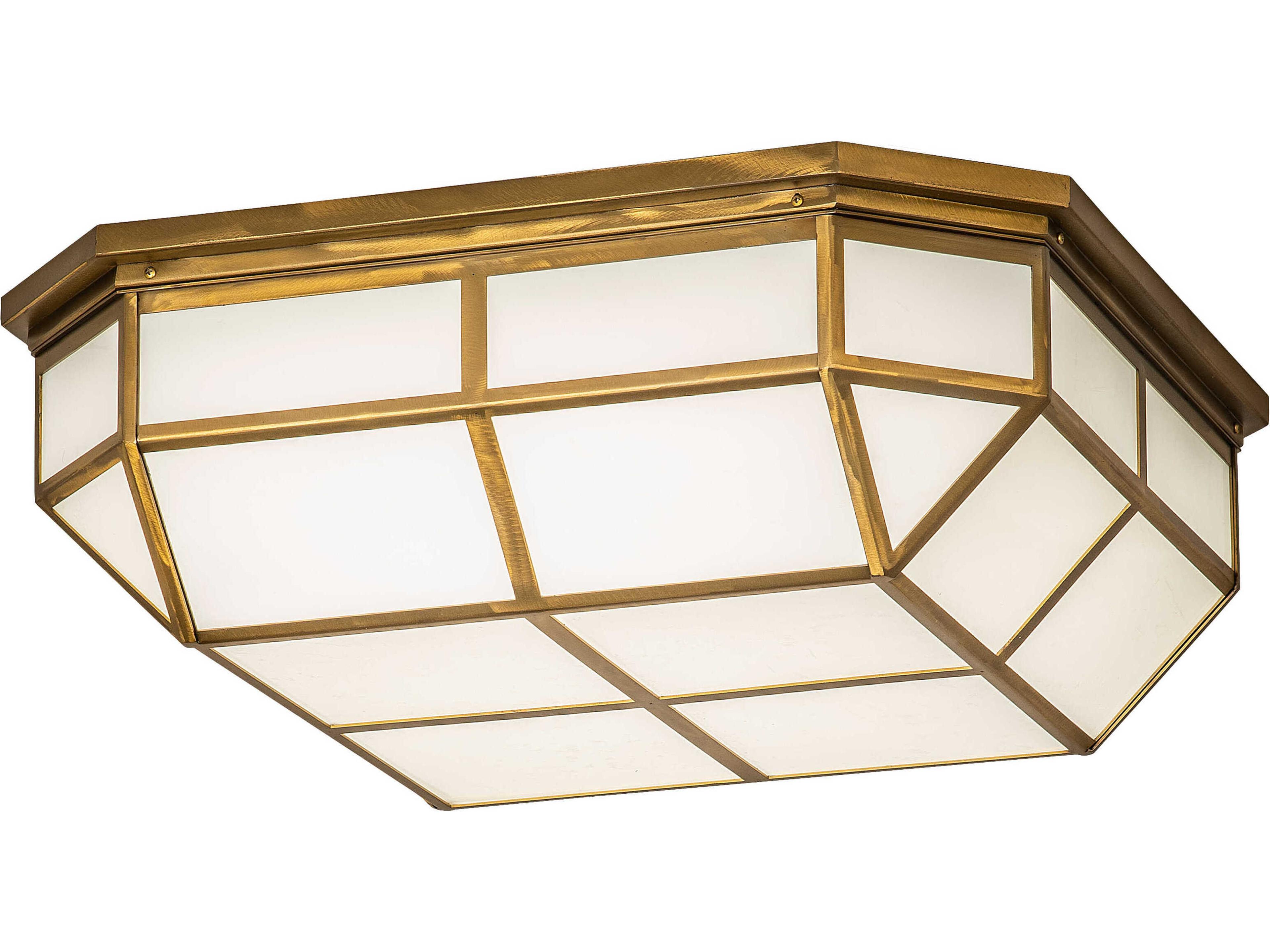 Gold LED Flush Mount