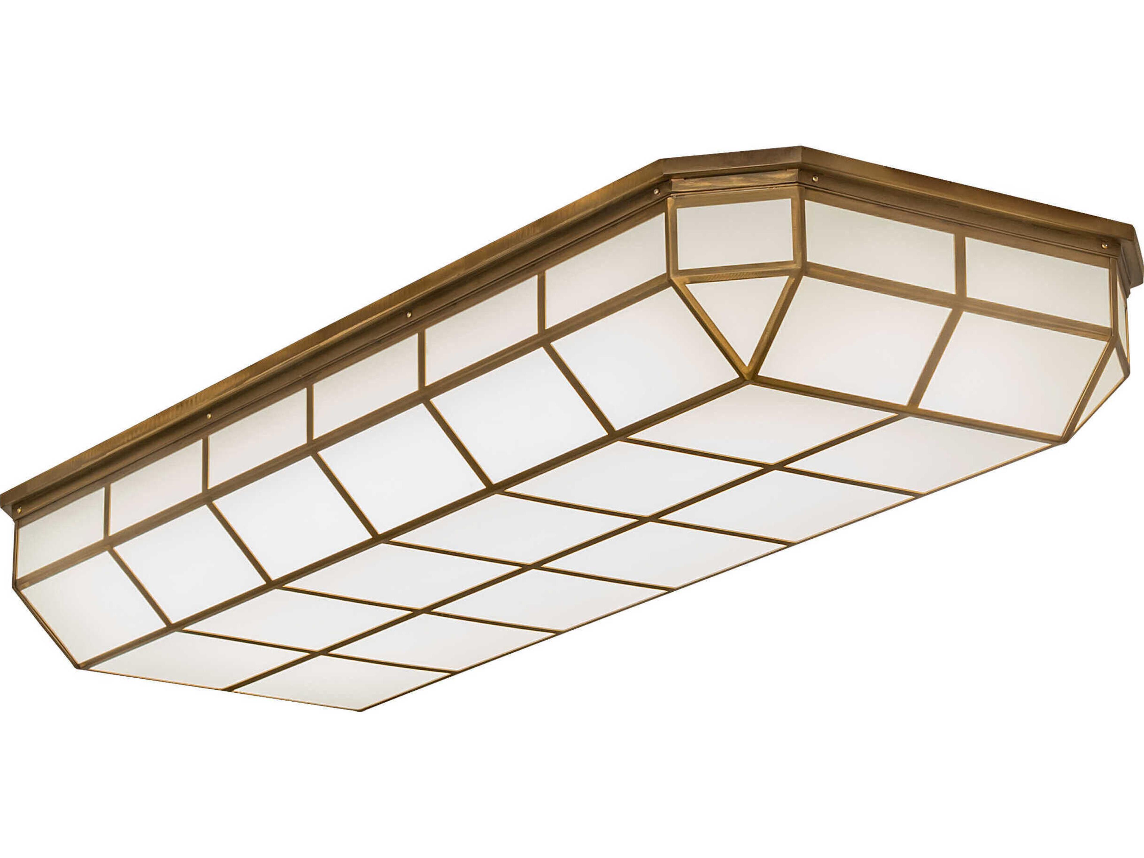 Meyda Gold LED Flush Mount