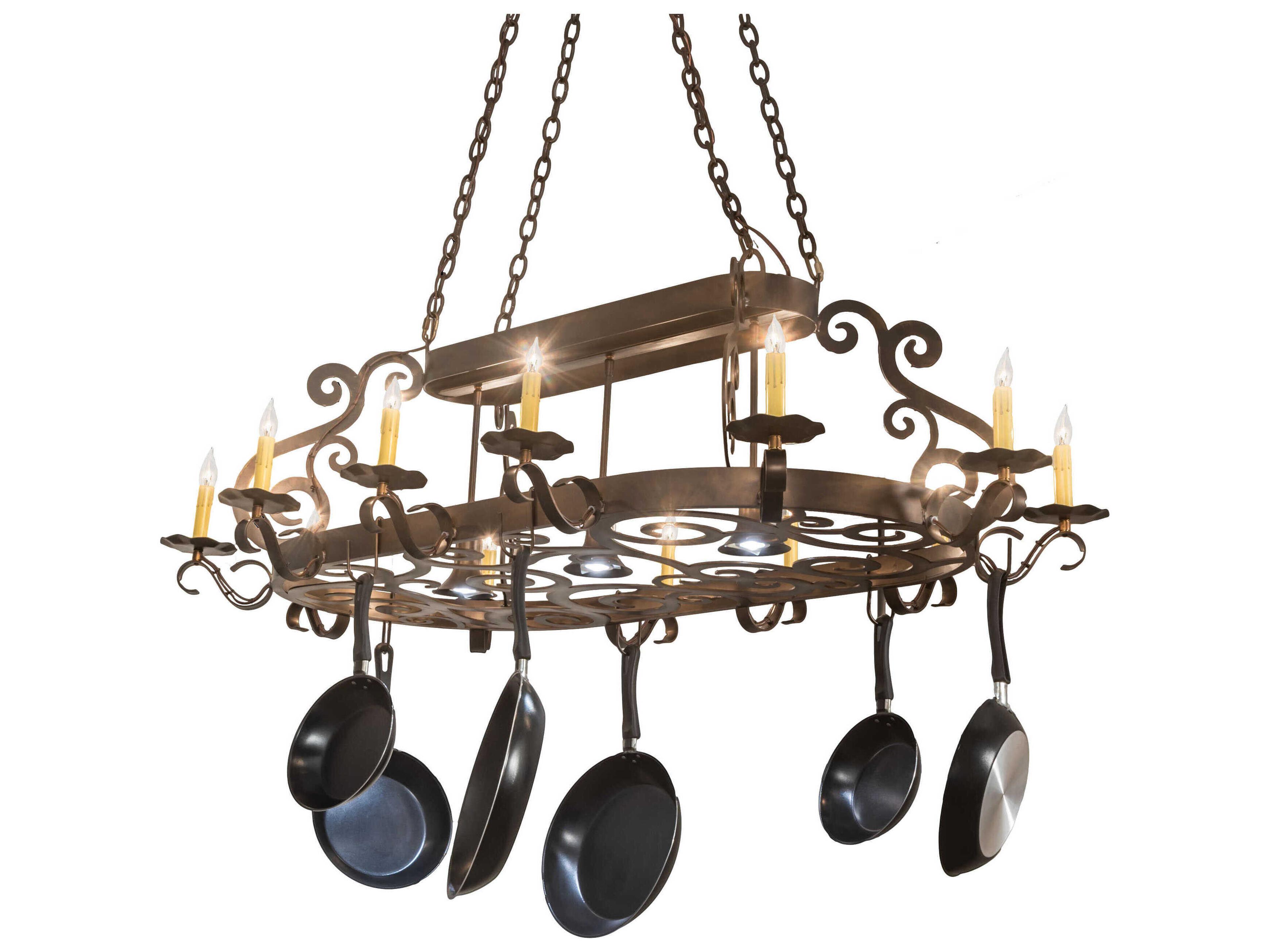 Neo 12 3-Light Antique Copper LED Island Pendant