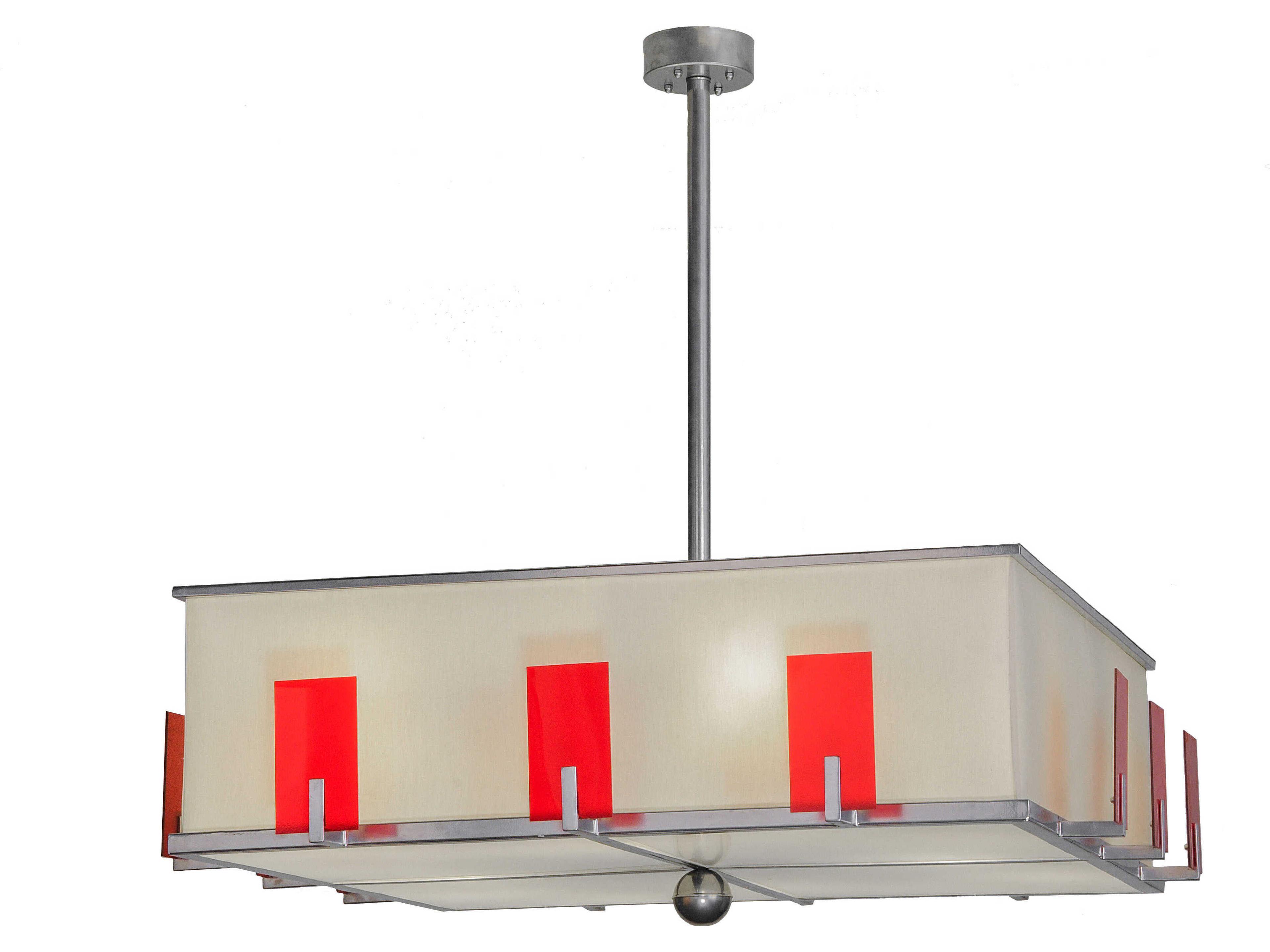 Quadrato 12-Light Chrome Pendant