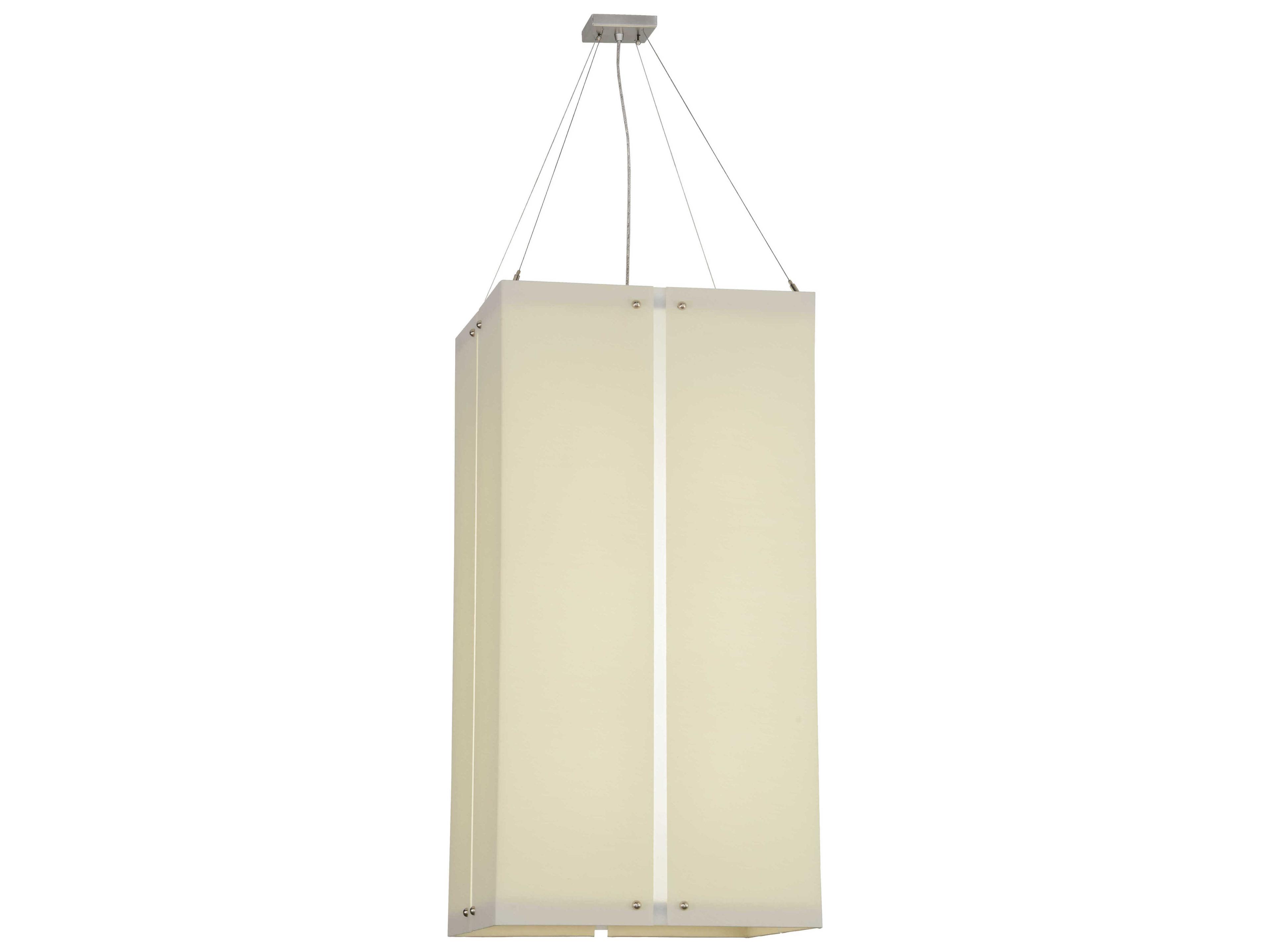 Quadrato 12-Light Nickel Pendant