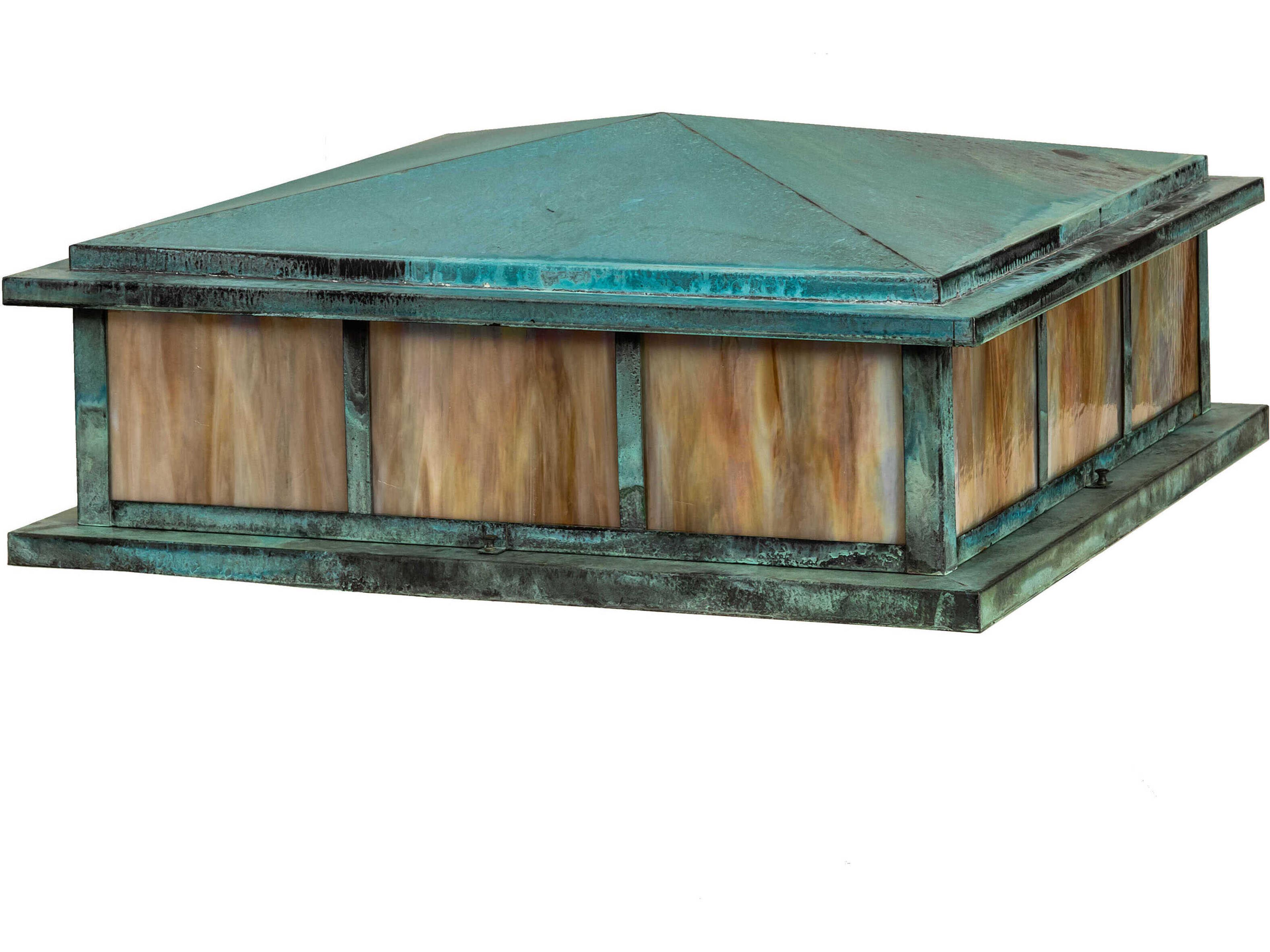 Meyda Seneca Double Bar Mission 4 - Light Outdoor Post Light