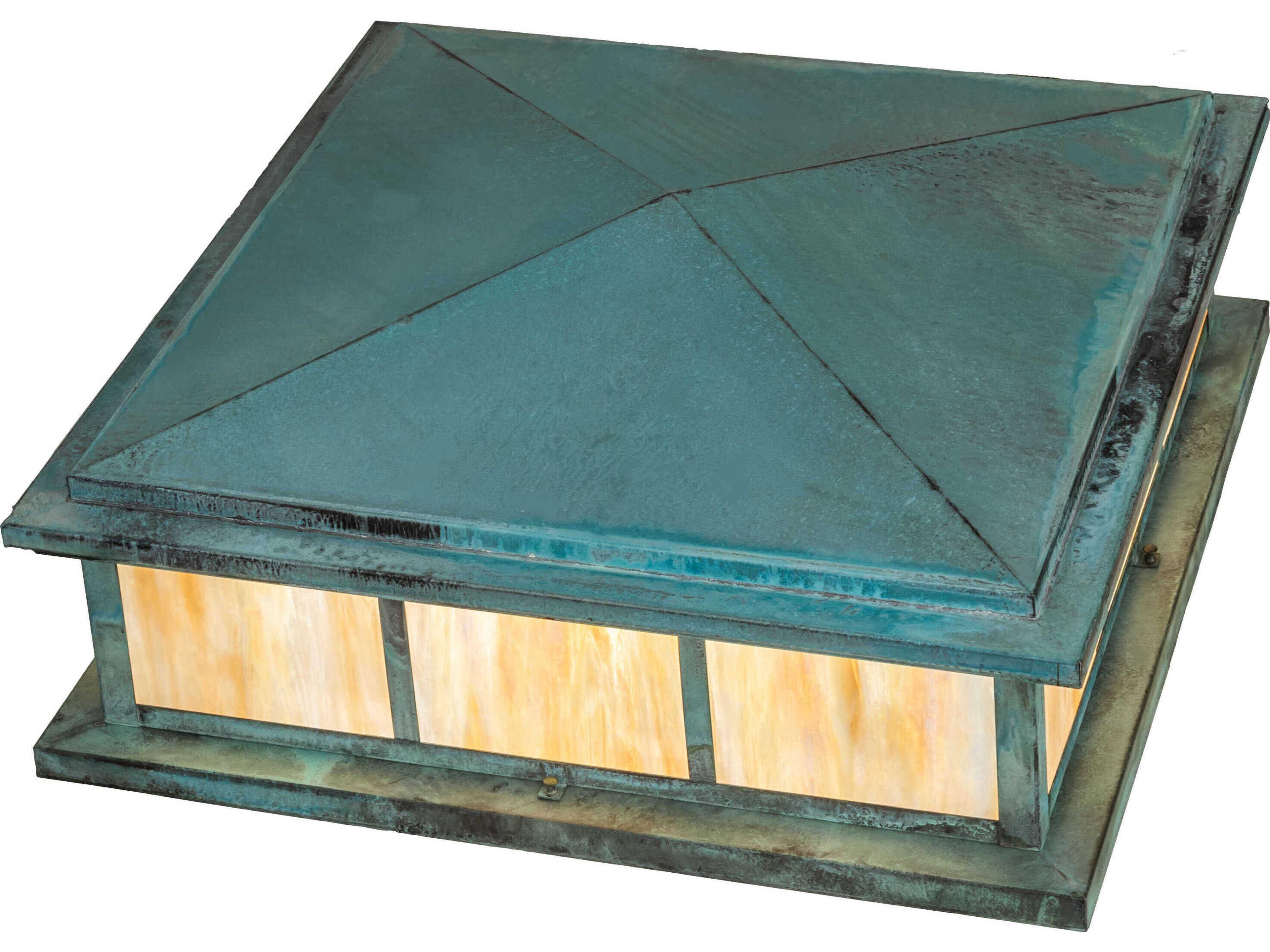 Meyda Seneca Double Bar Mission 4 - Light Outdoor Post Light