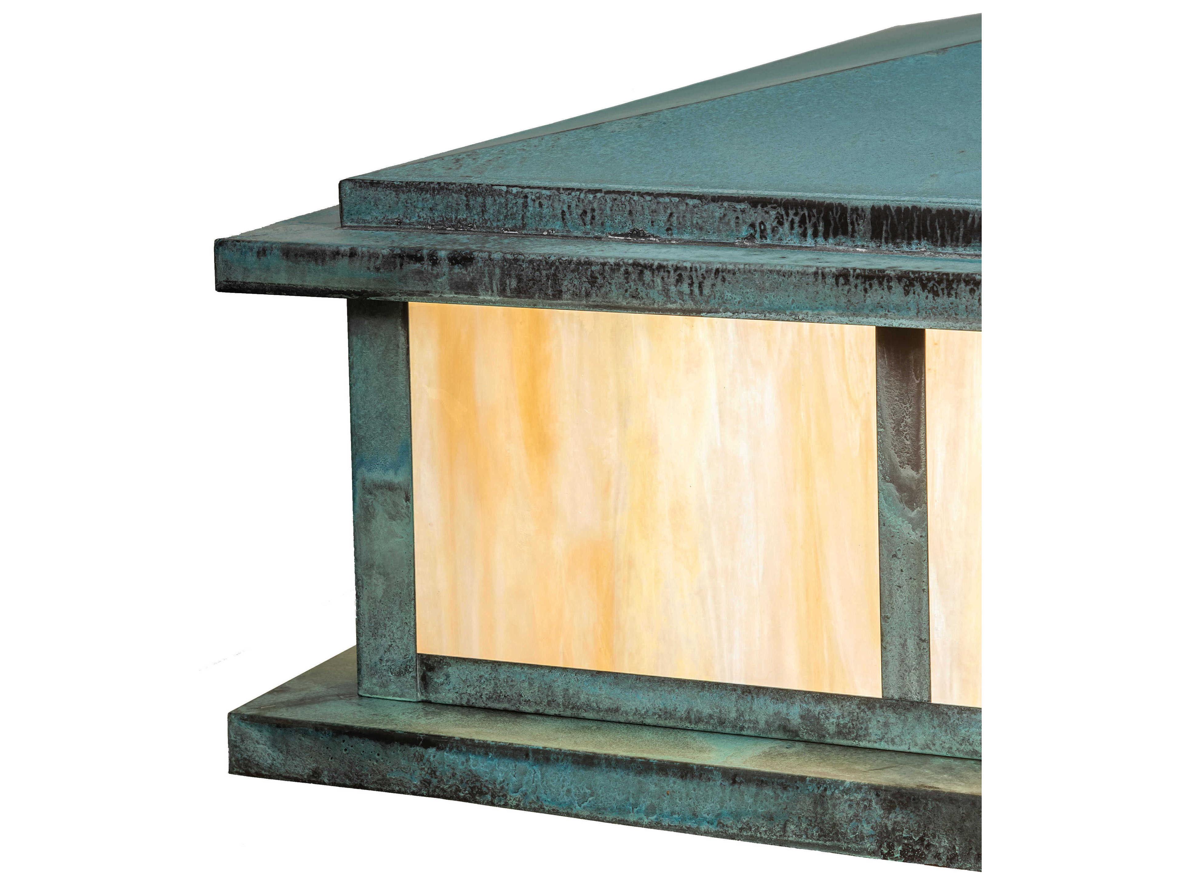 Meyda Seneca Double Bar Mission 4 - Light Outdoor Post Light