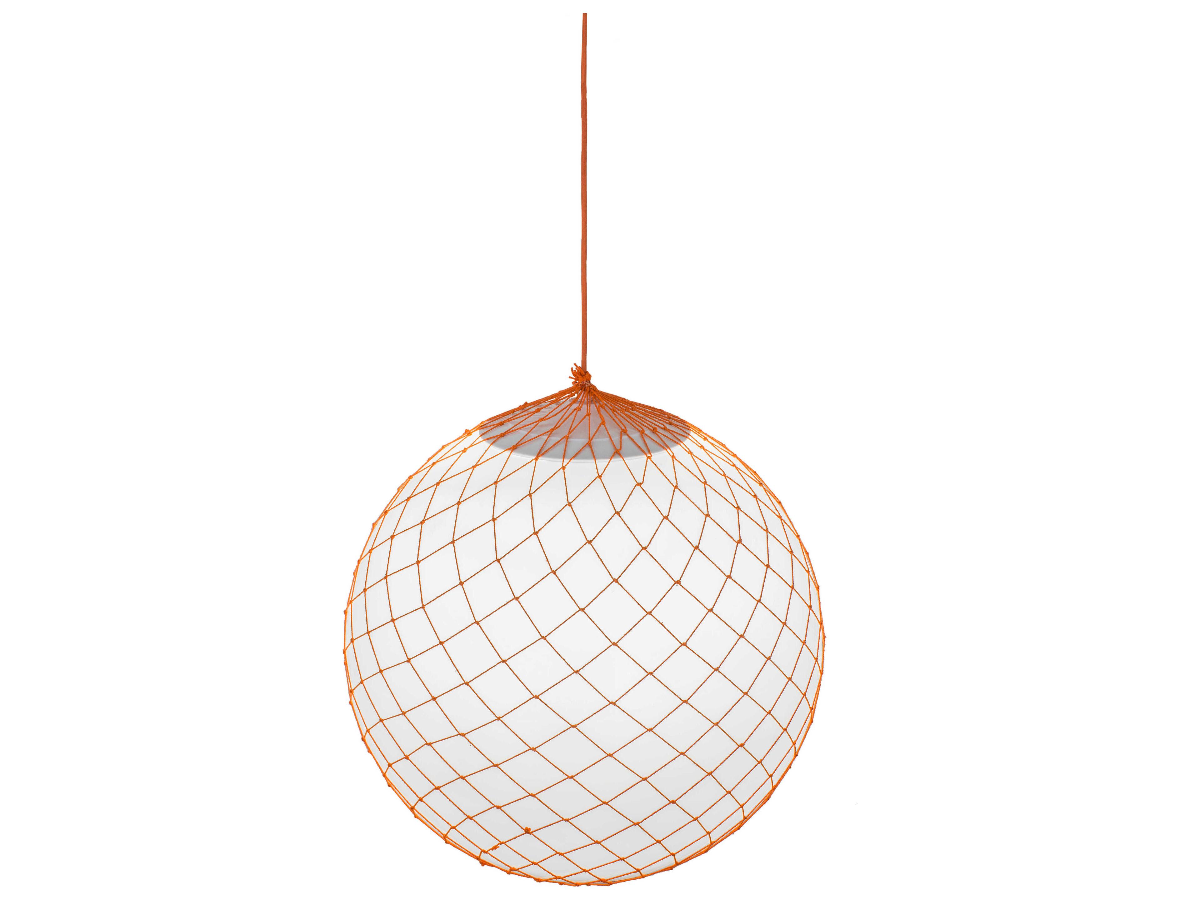 Meyda 1-Light White Globe Pendant