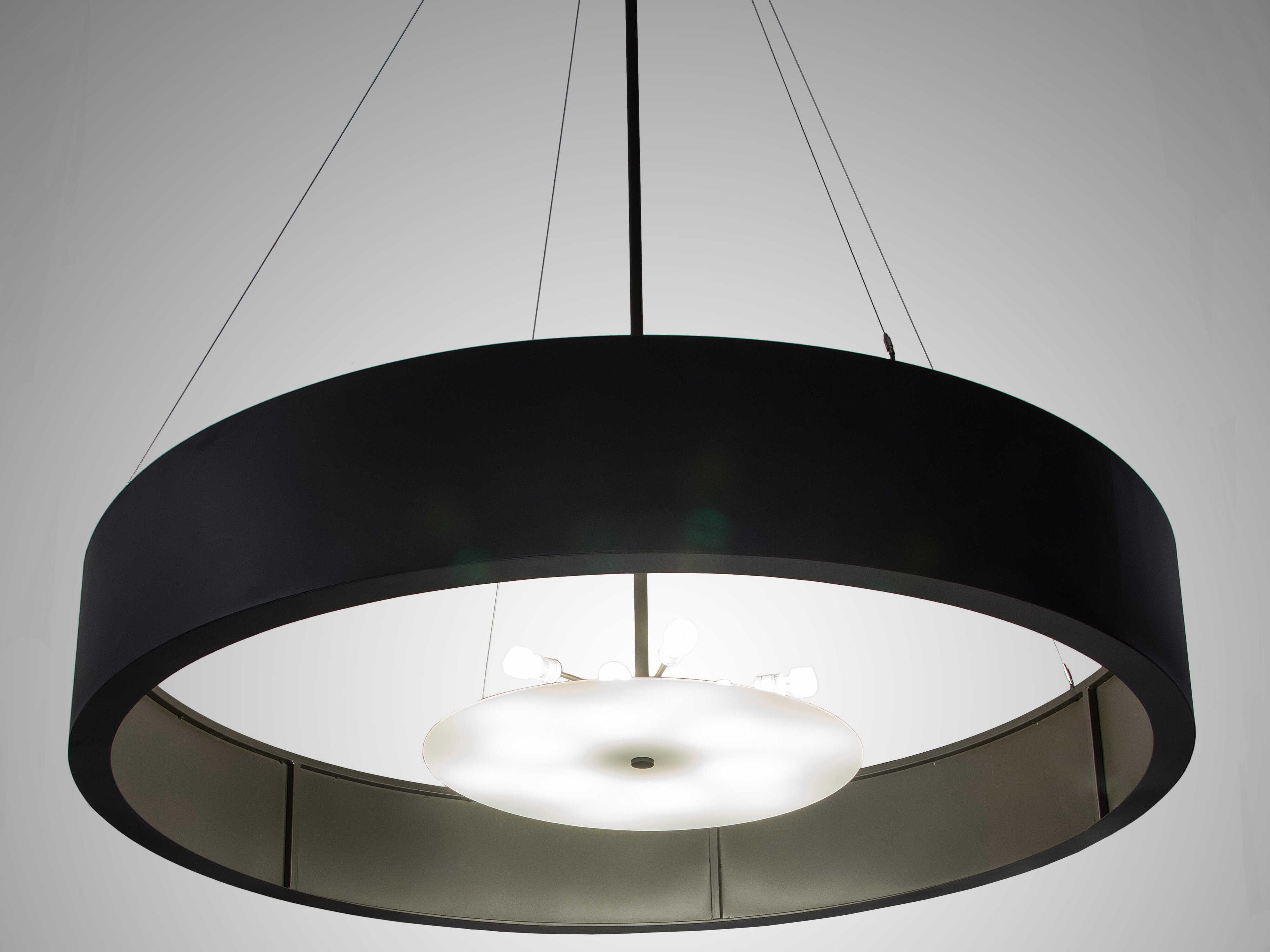 Cilindro 12-Light Timeless Bronze Round Pendant
