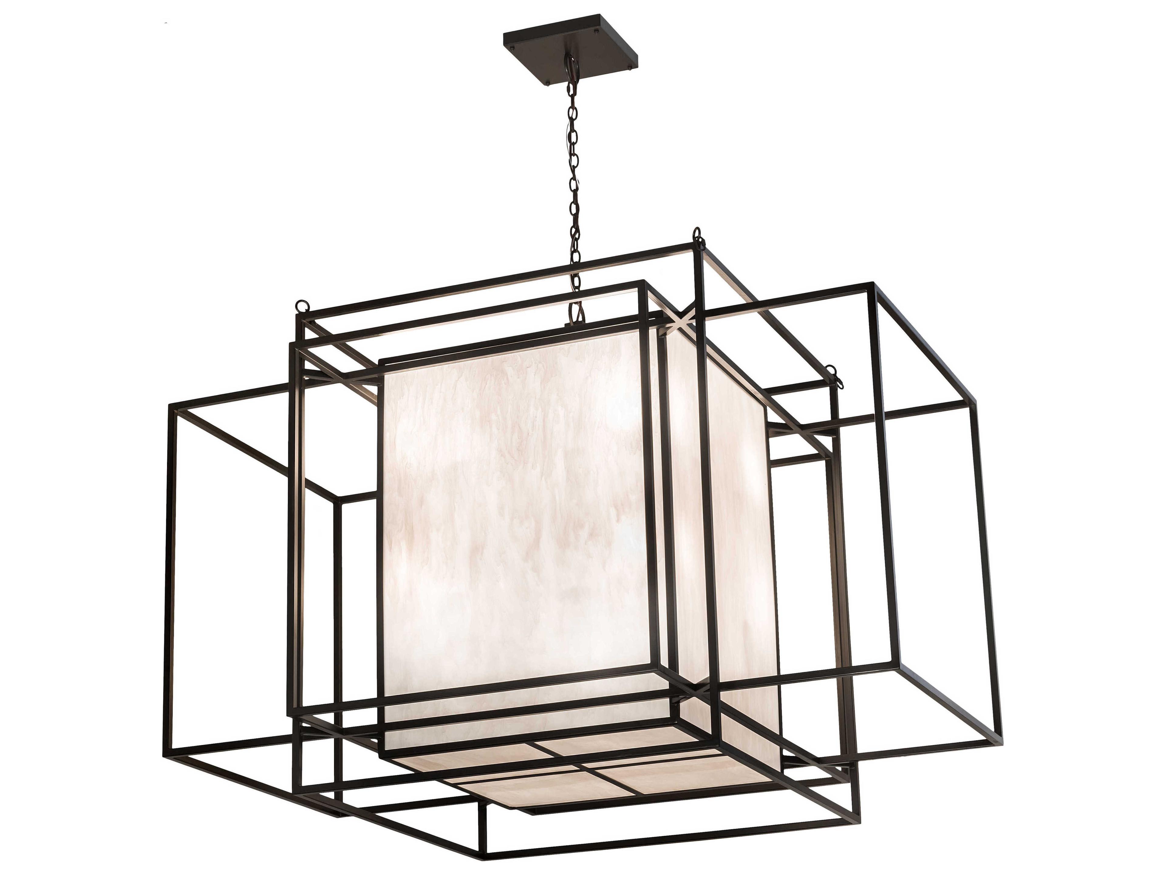 Kitzi Box 32-light Outdoor Hanging Light