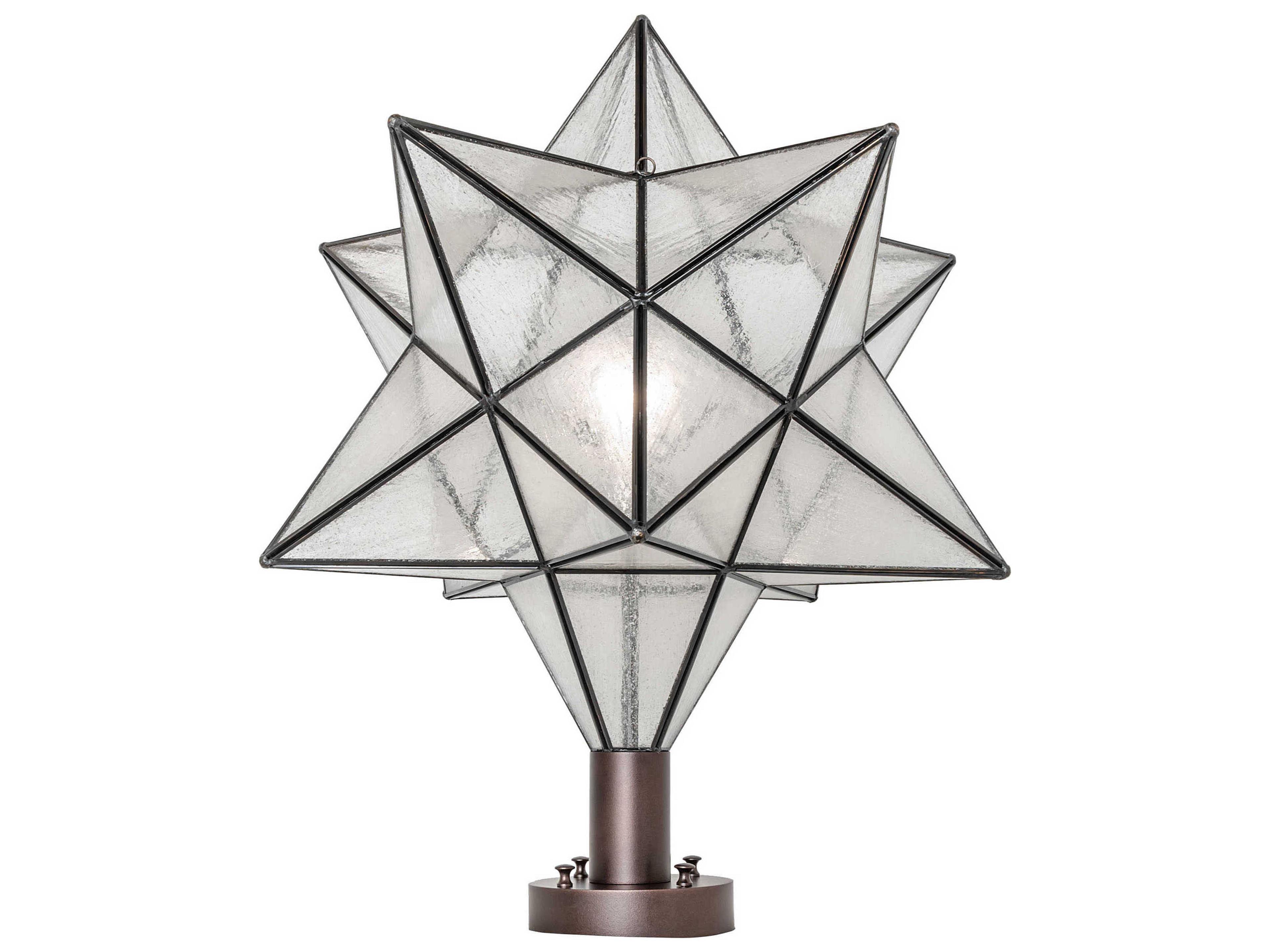 Moravian Star 1 - Light Outdoor Post Light