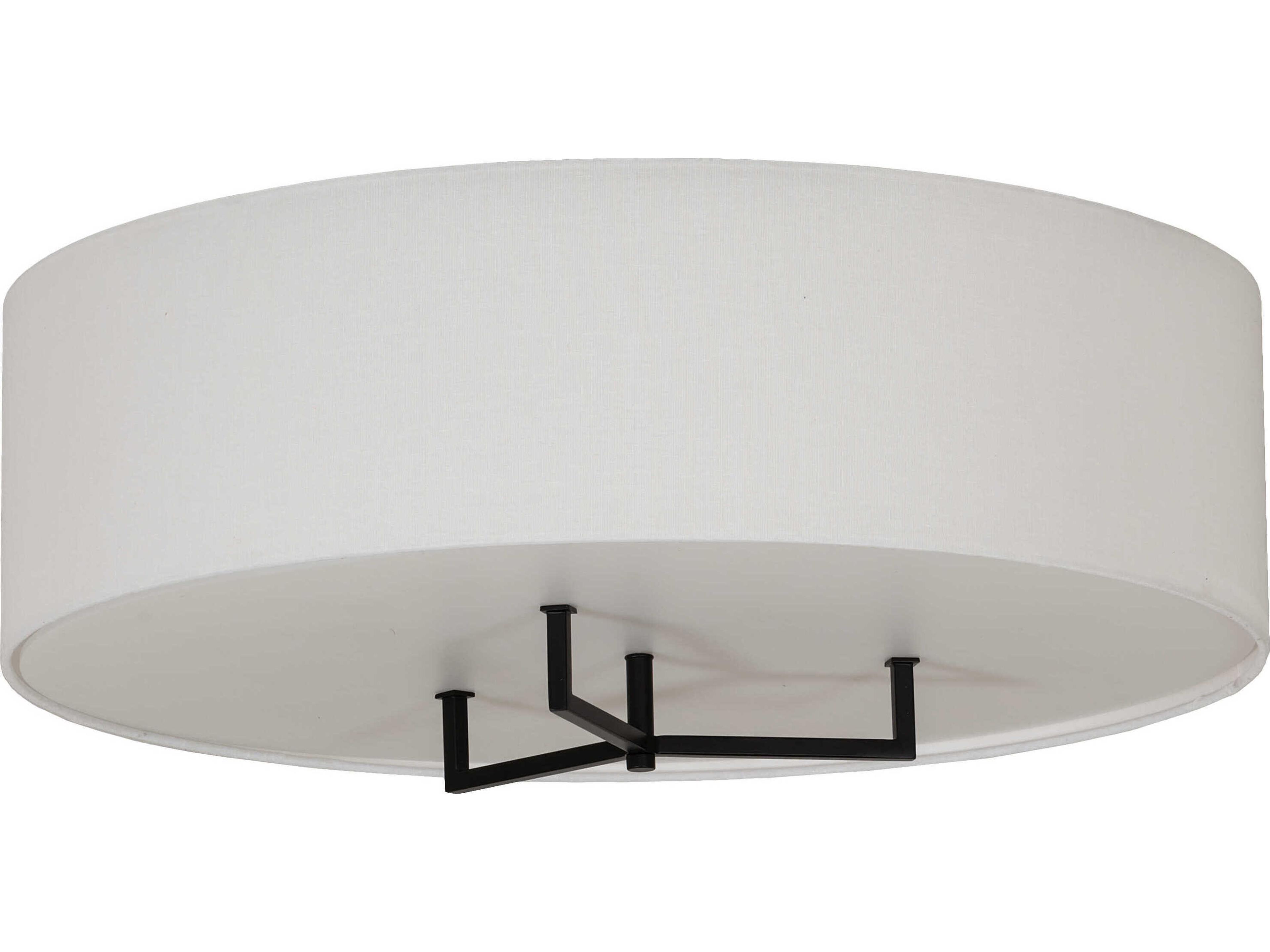 Meyda Cilindro Bronze LED Drum Flush Mount