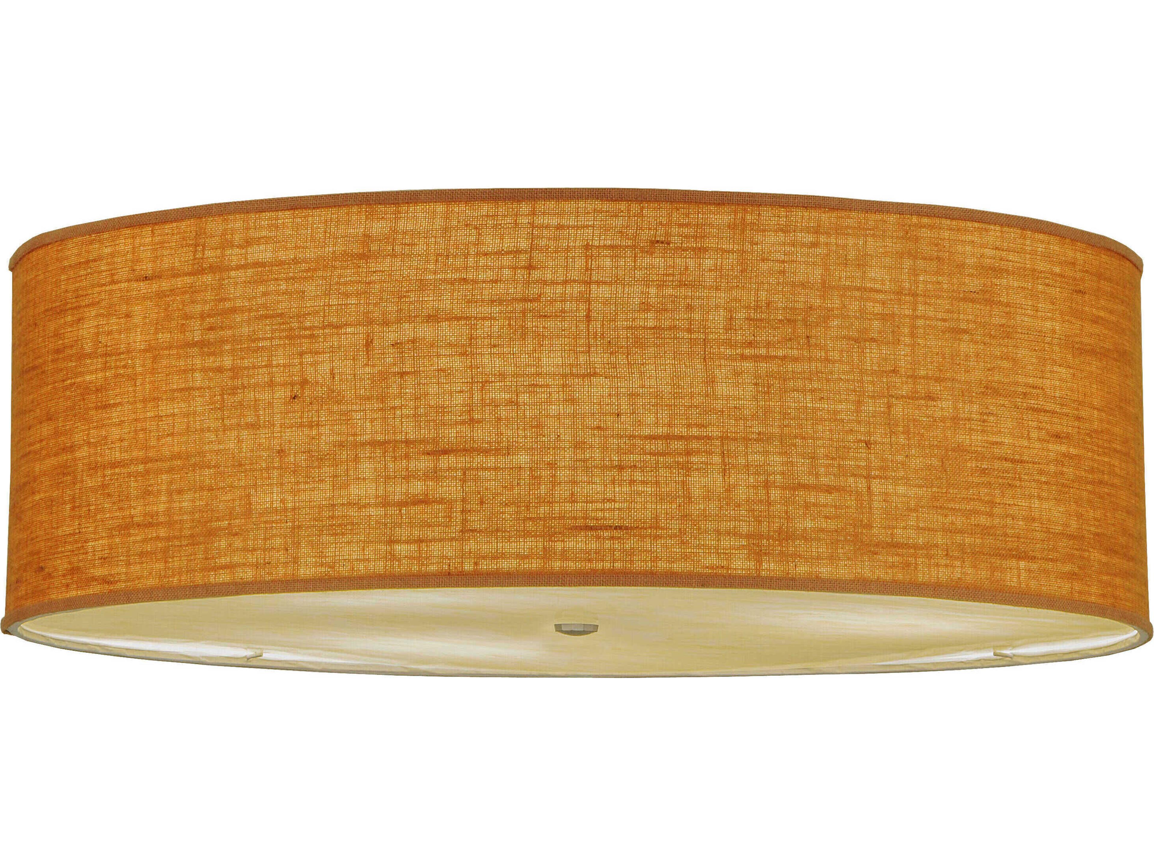 Cilindro 3-Light Steel Drum Flush Mount