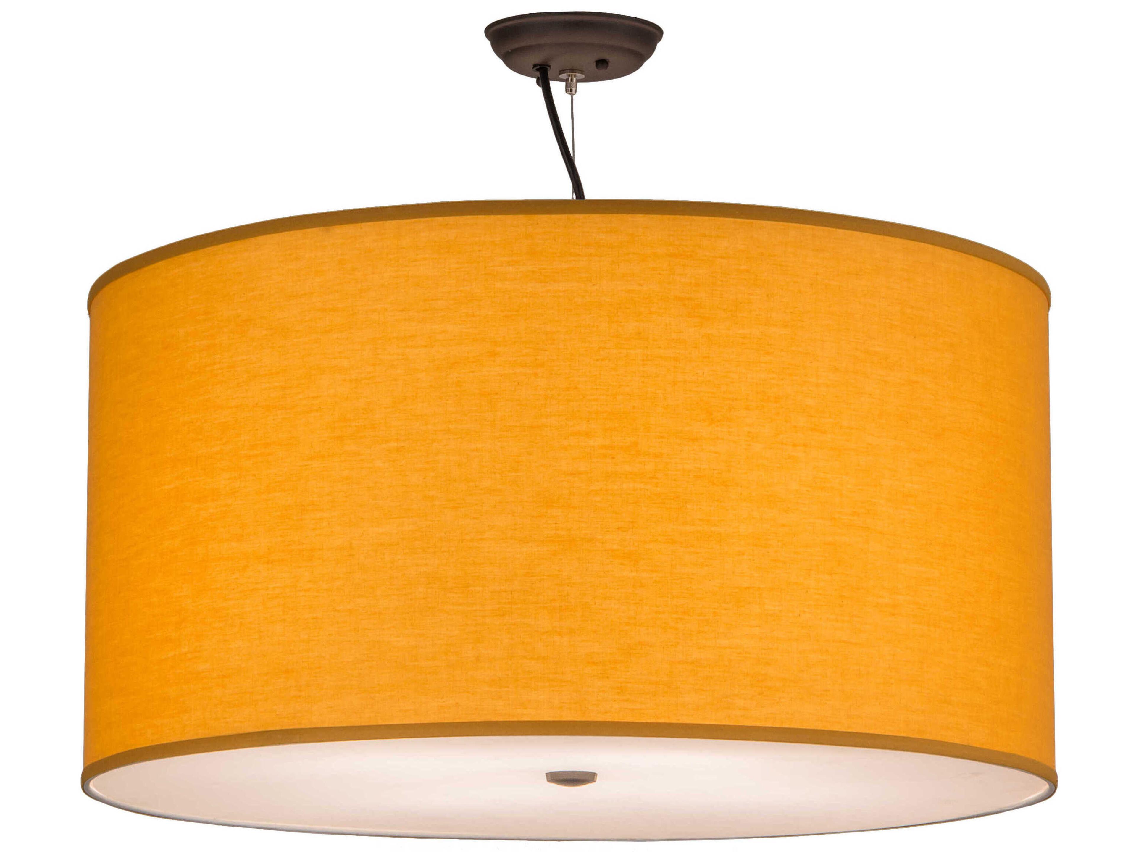 Cilindro 4-Light Oil Rubbed Bronze Drum Pendant