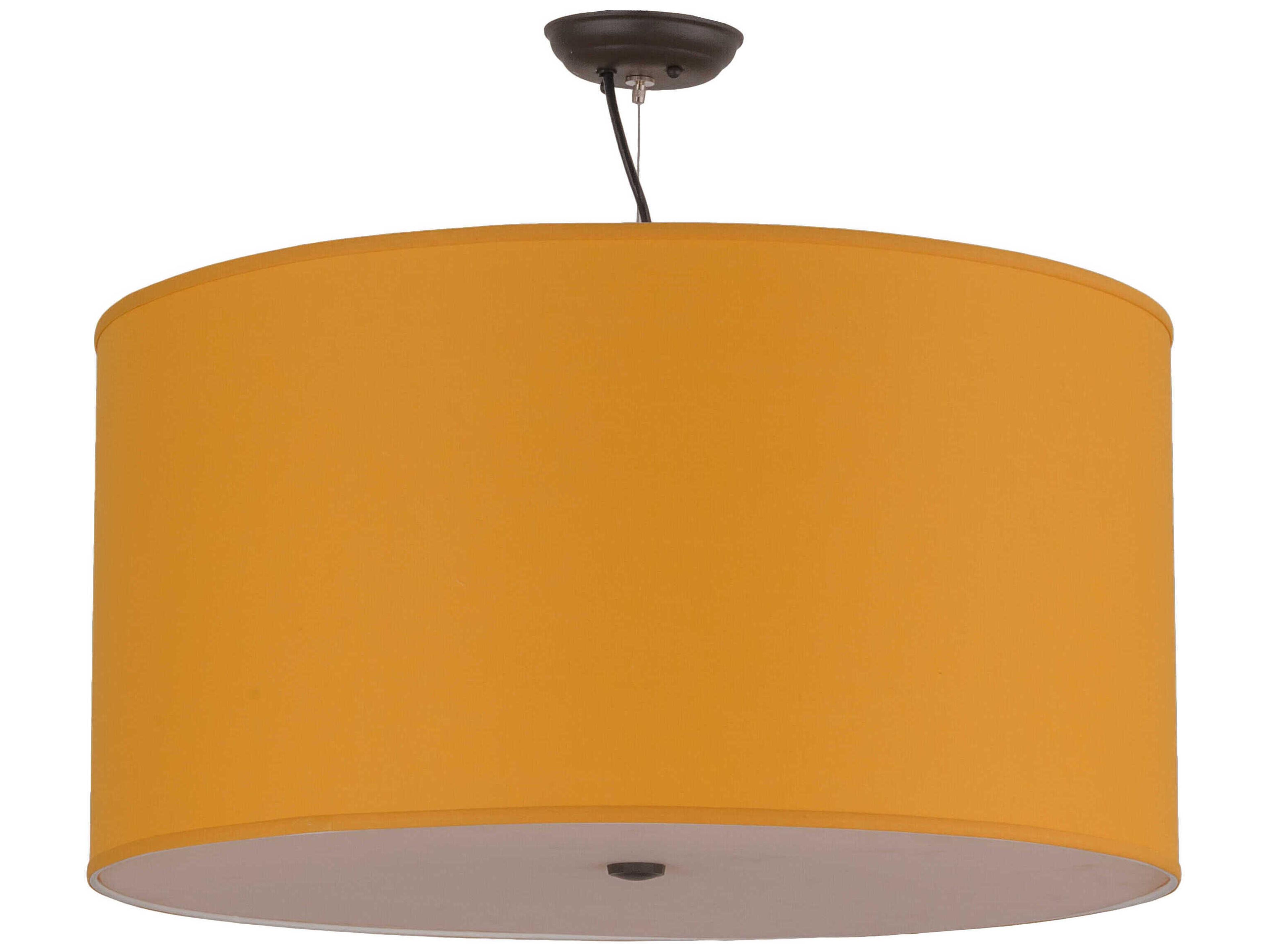 Meyda Cilindro 4-Light Oil Rubbed Bronze Drum Pendant