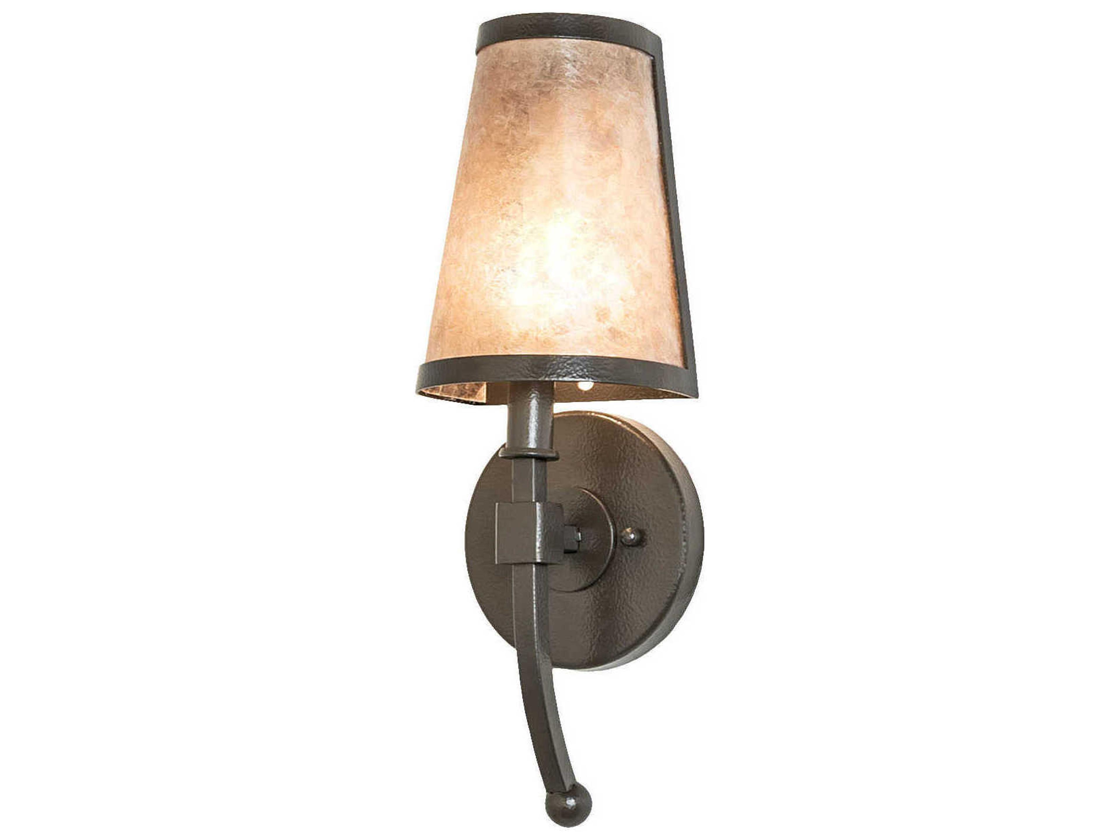 1-Light Timeless Bronze Wall Sconce
