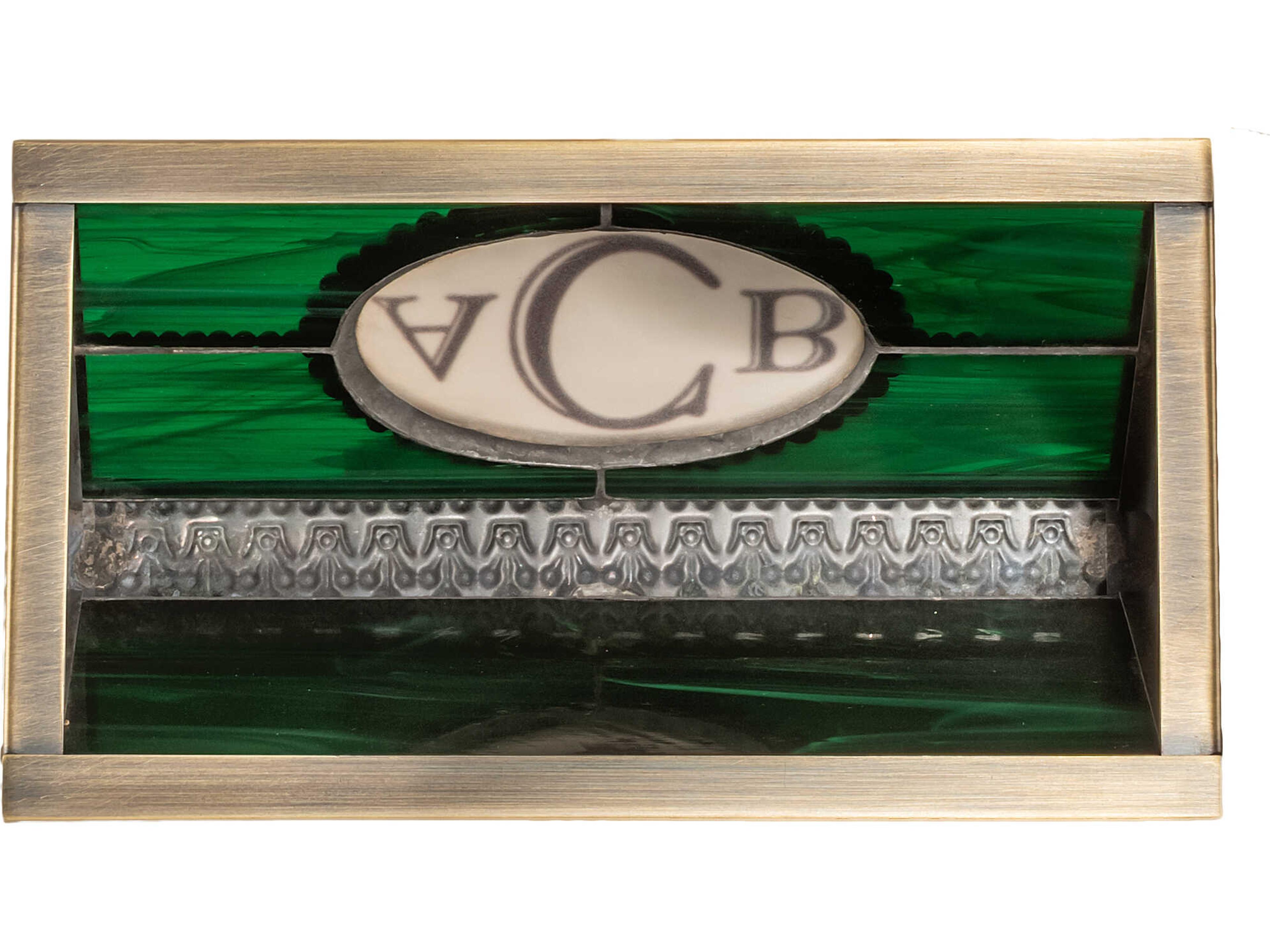 Meyda Personalized Emerald Green flash Red