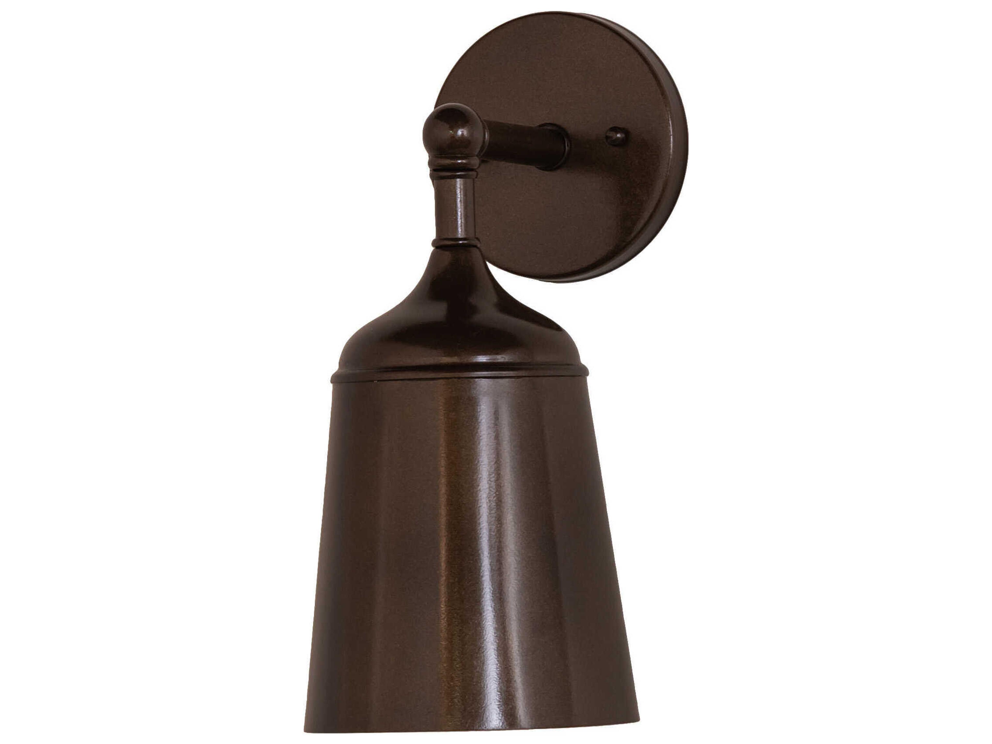 1-Light Bronze Wall Sconce