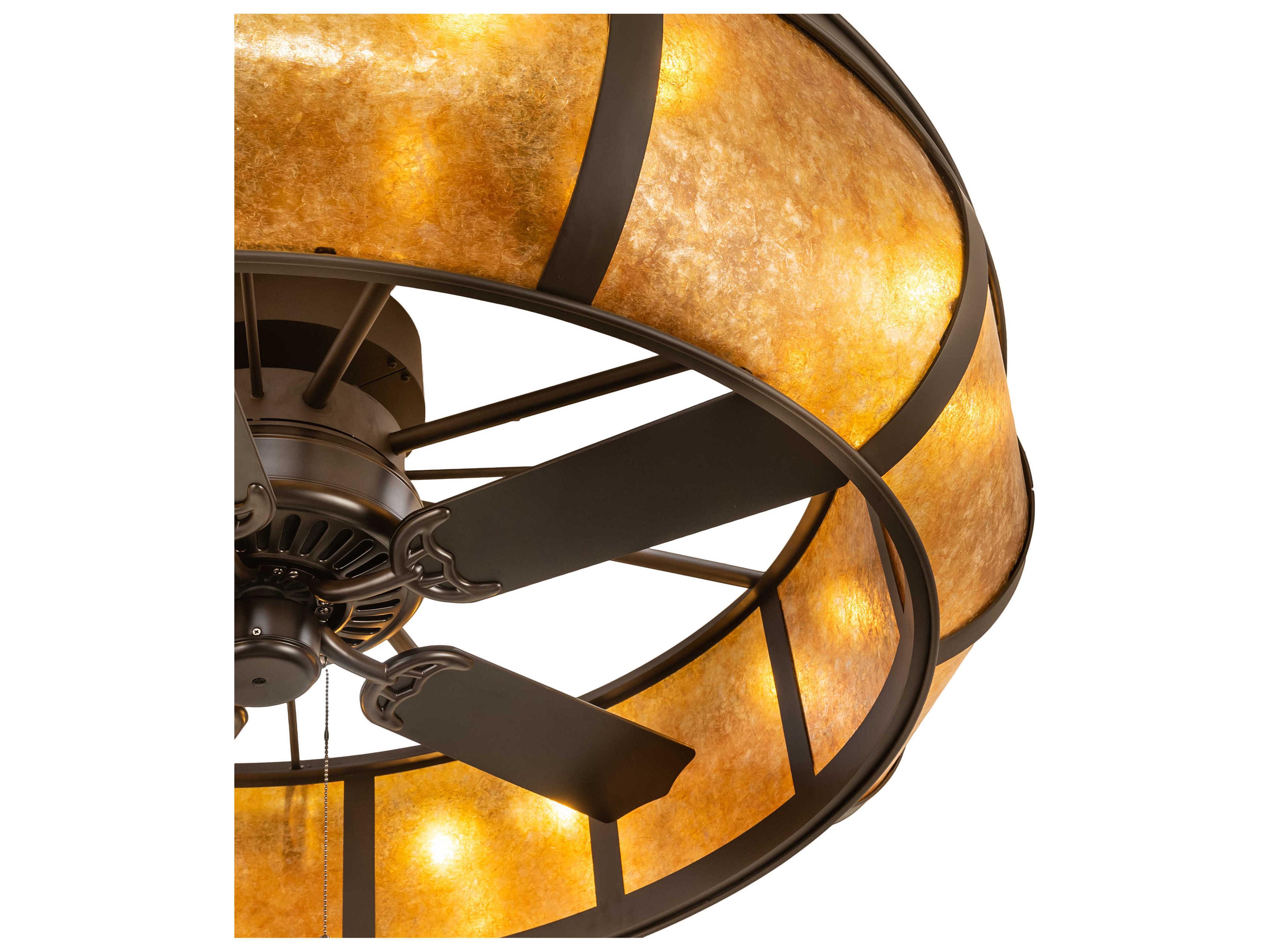 Meyda Plain Dome 55" Ceiling Fan