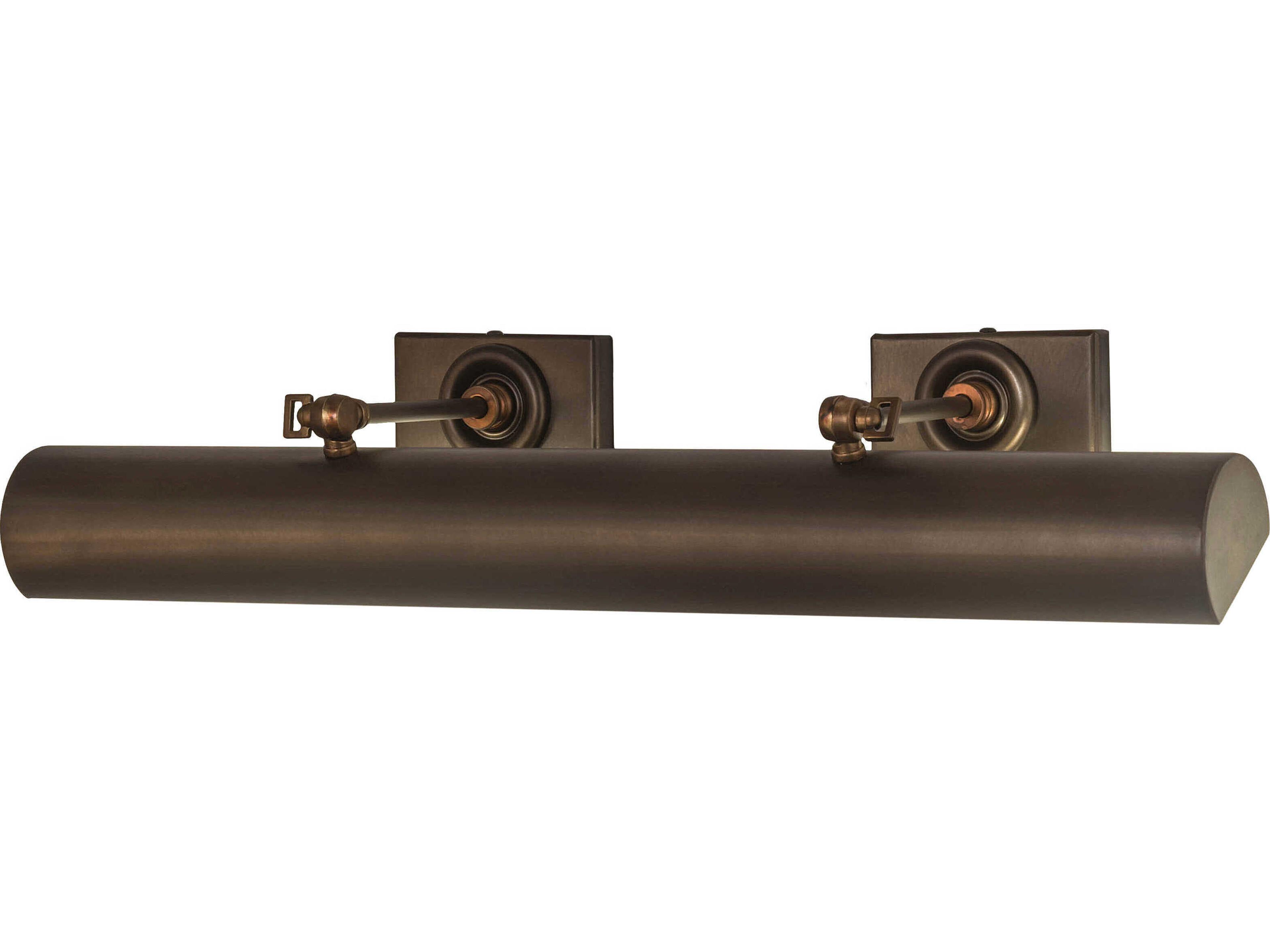 2-Light Antique Copper Picture Light