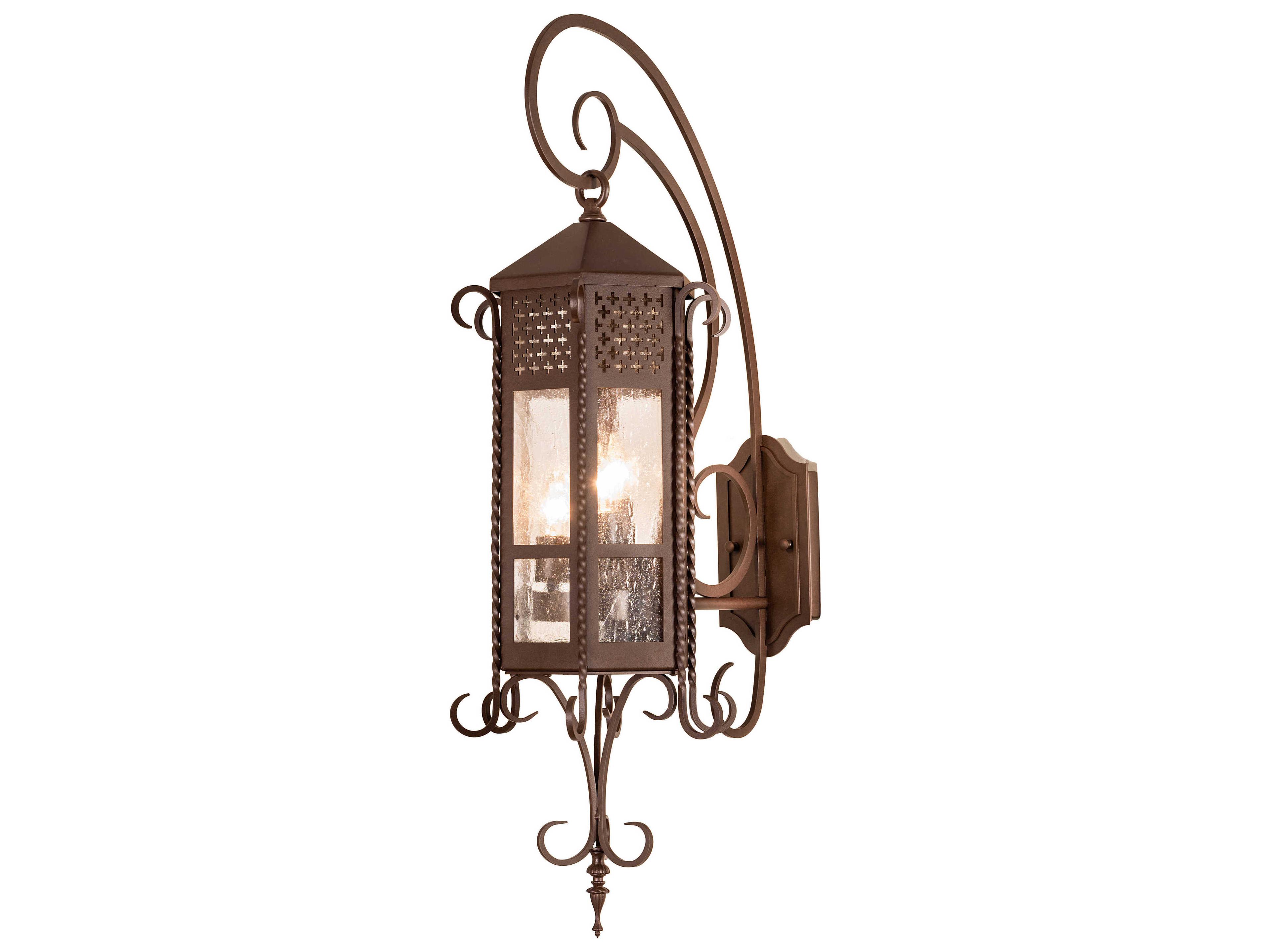 3 - Light Outdoor Wall Light