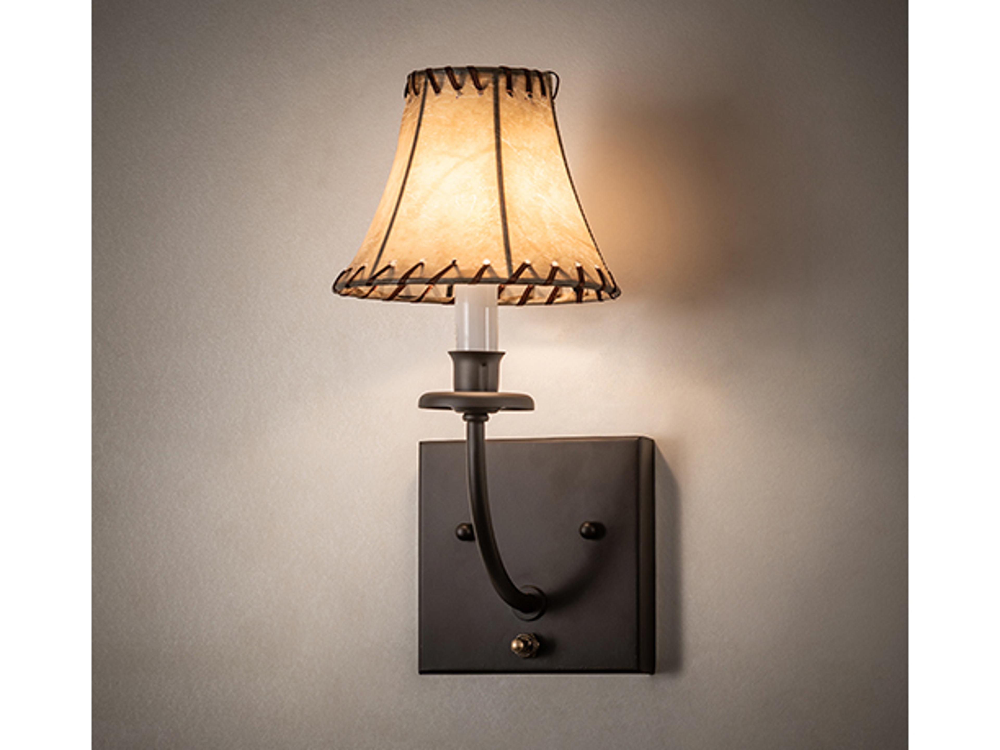 1-Light Oil Rubbed Bronze Wall Sconce