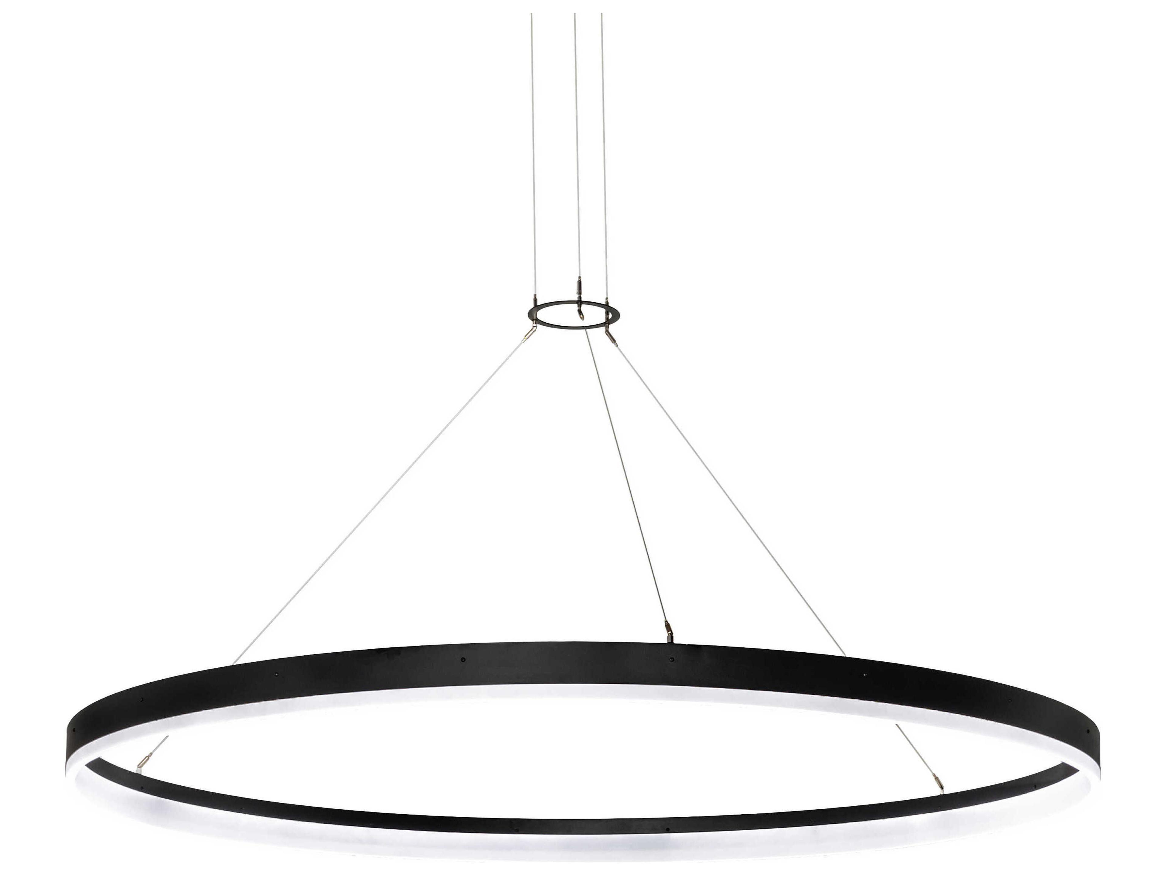 Anillo Timeless Bronze Black LED Round Pendant