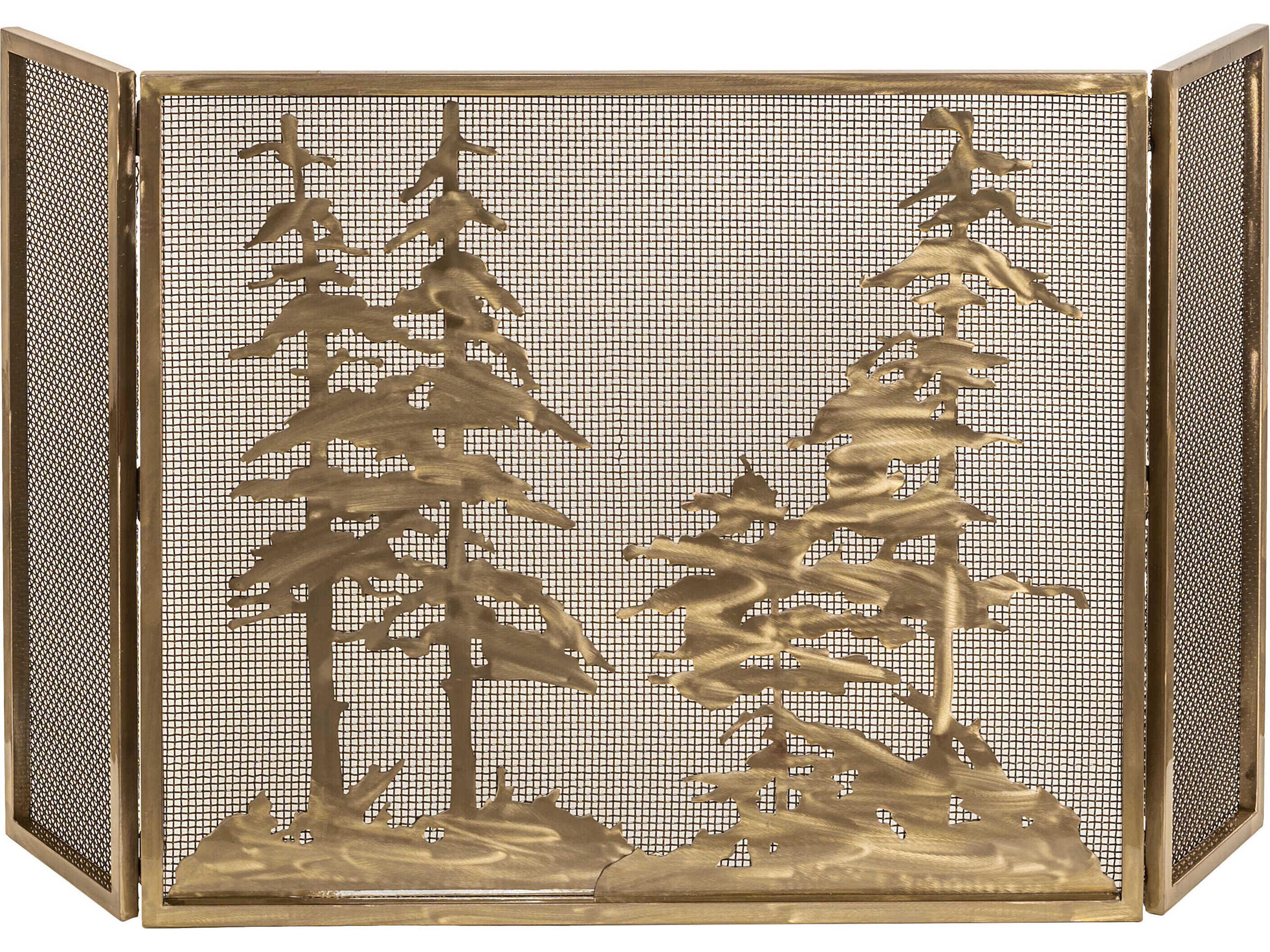 Meyda Tall Pines Fireplace Screen